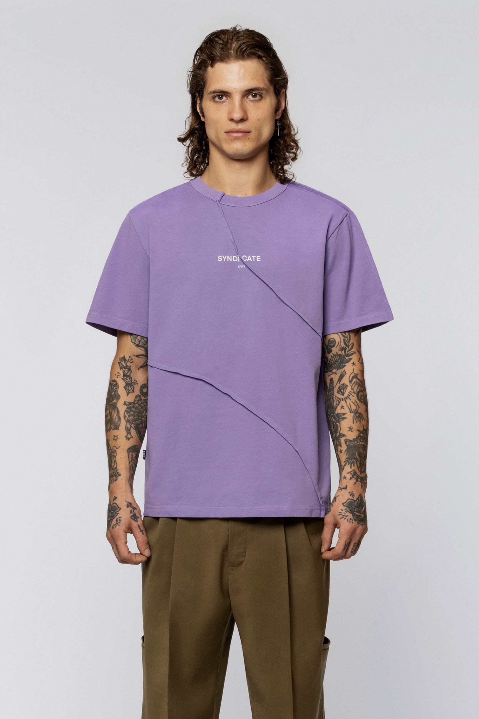 T-shirt Folds Lilac