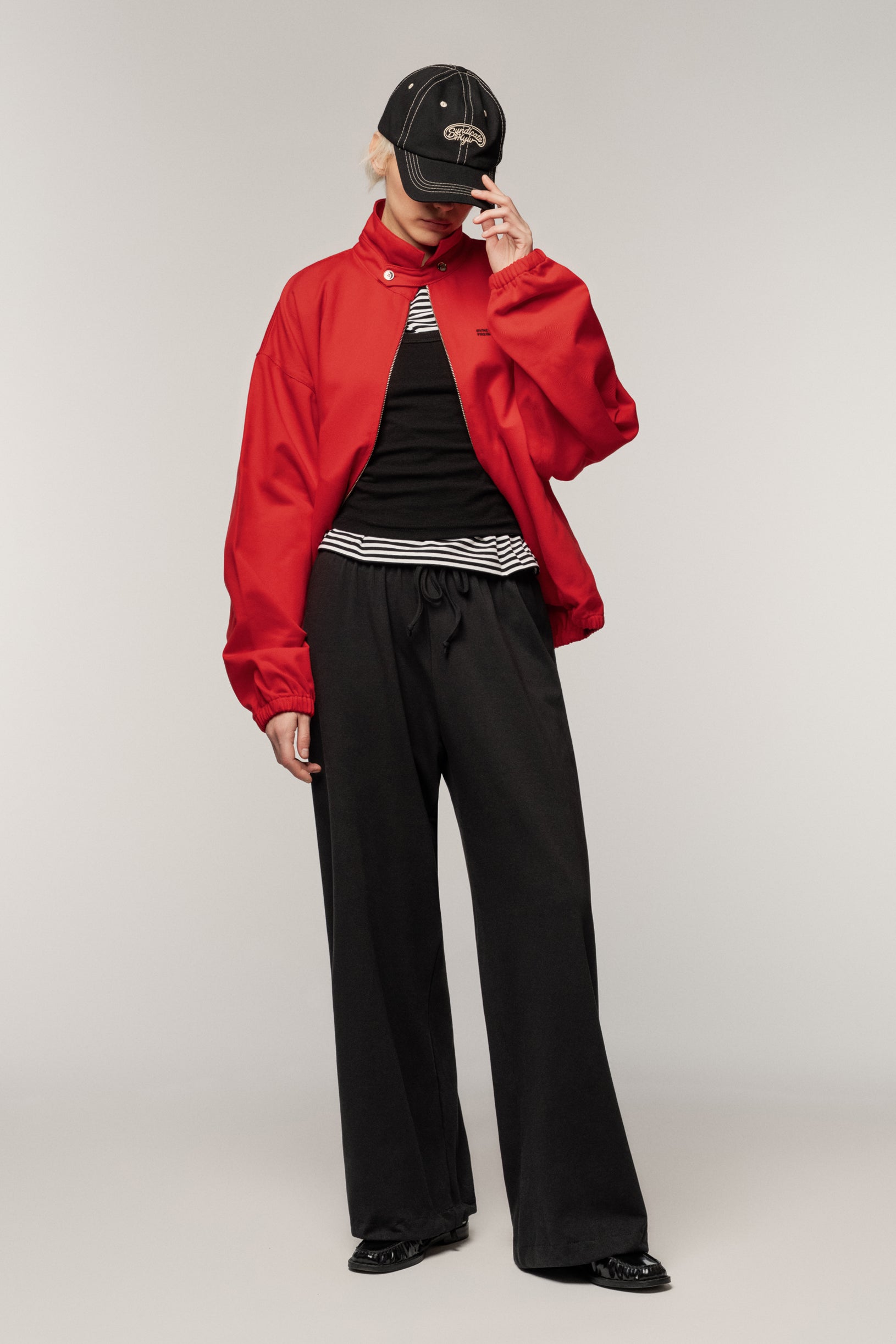 Denim Classic Jacket Red