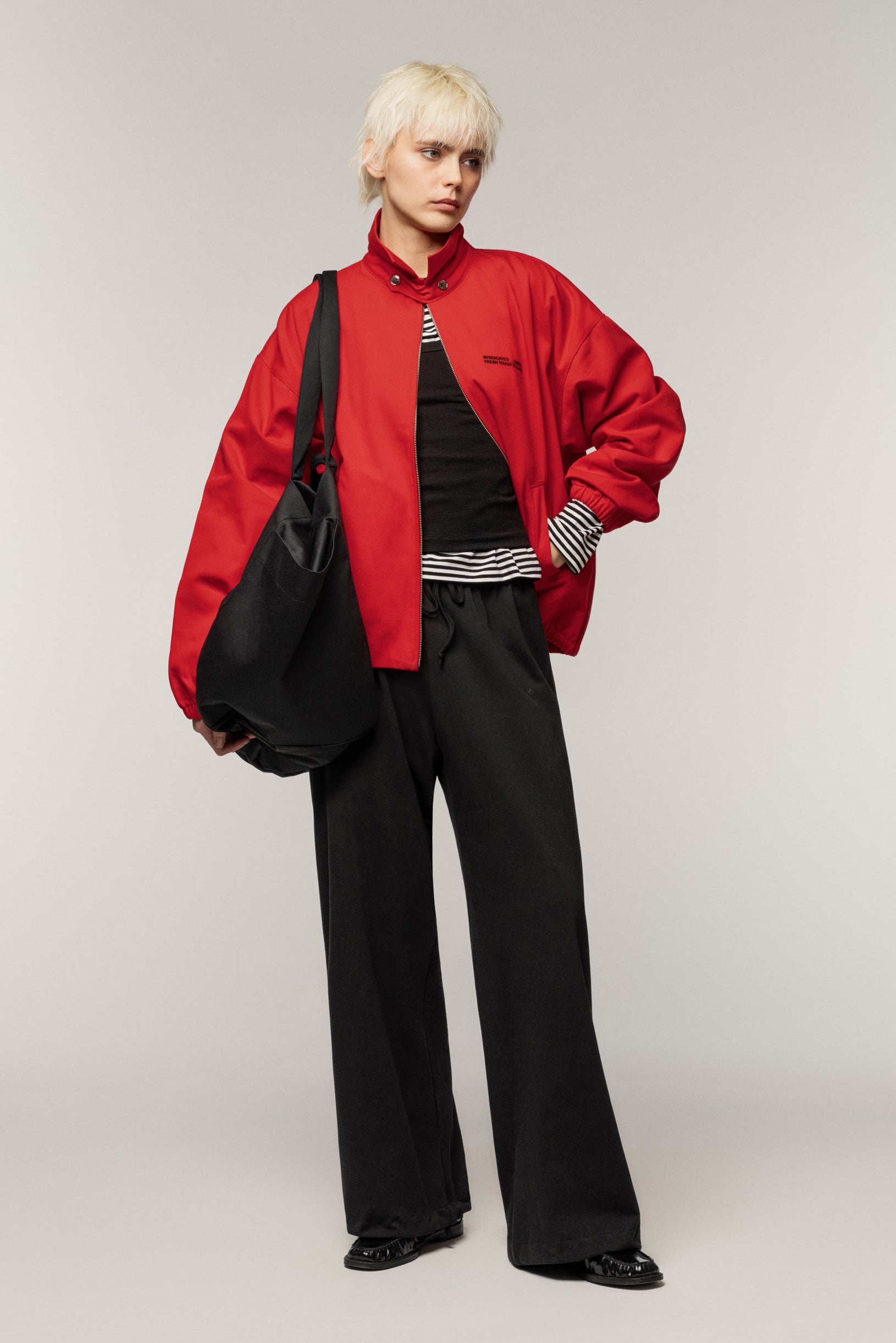 Denim Classic Jacket Red