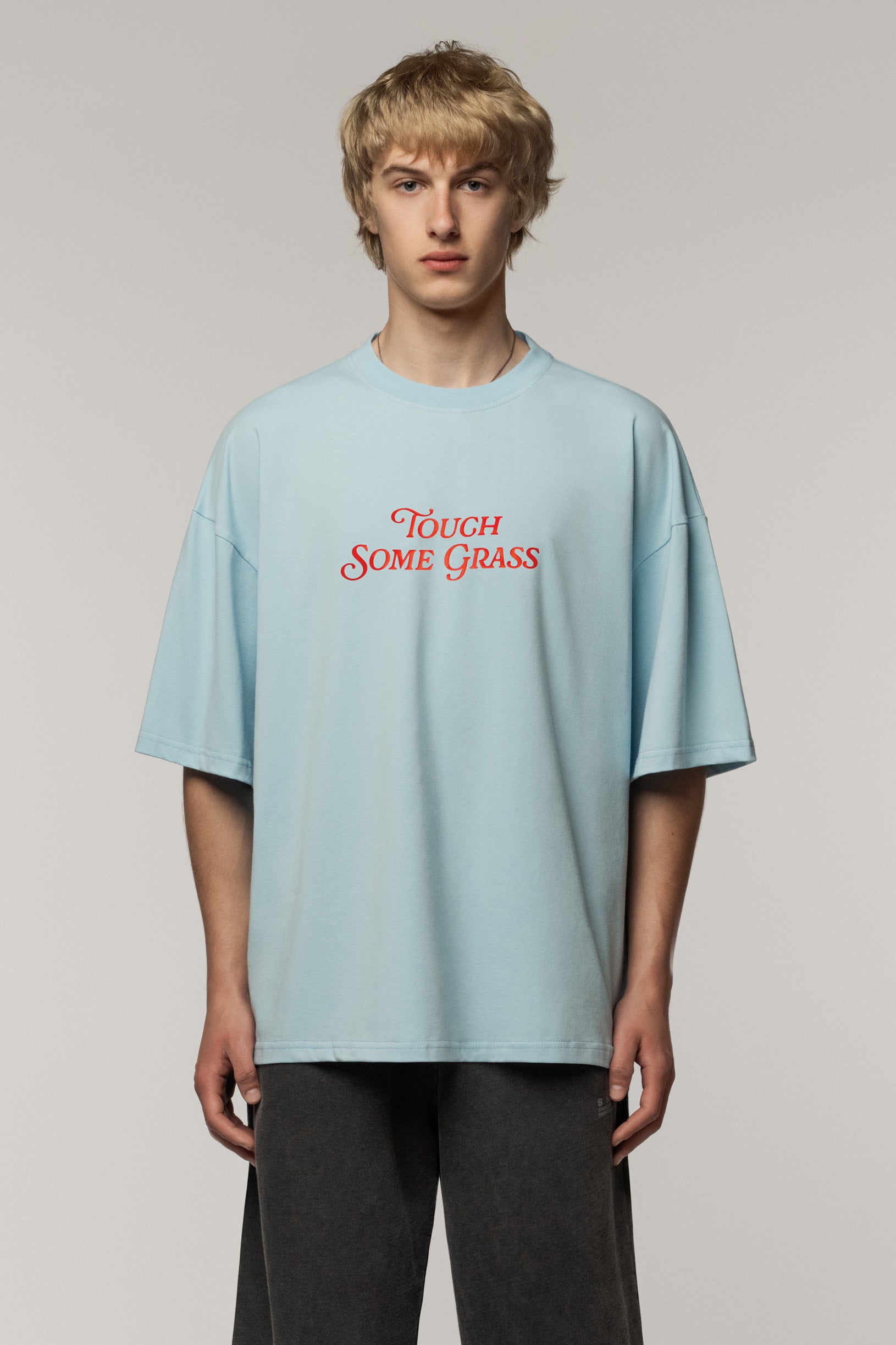 Sndct x Oberemky Блакитна Оверсайз Футболка