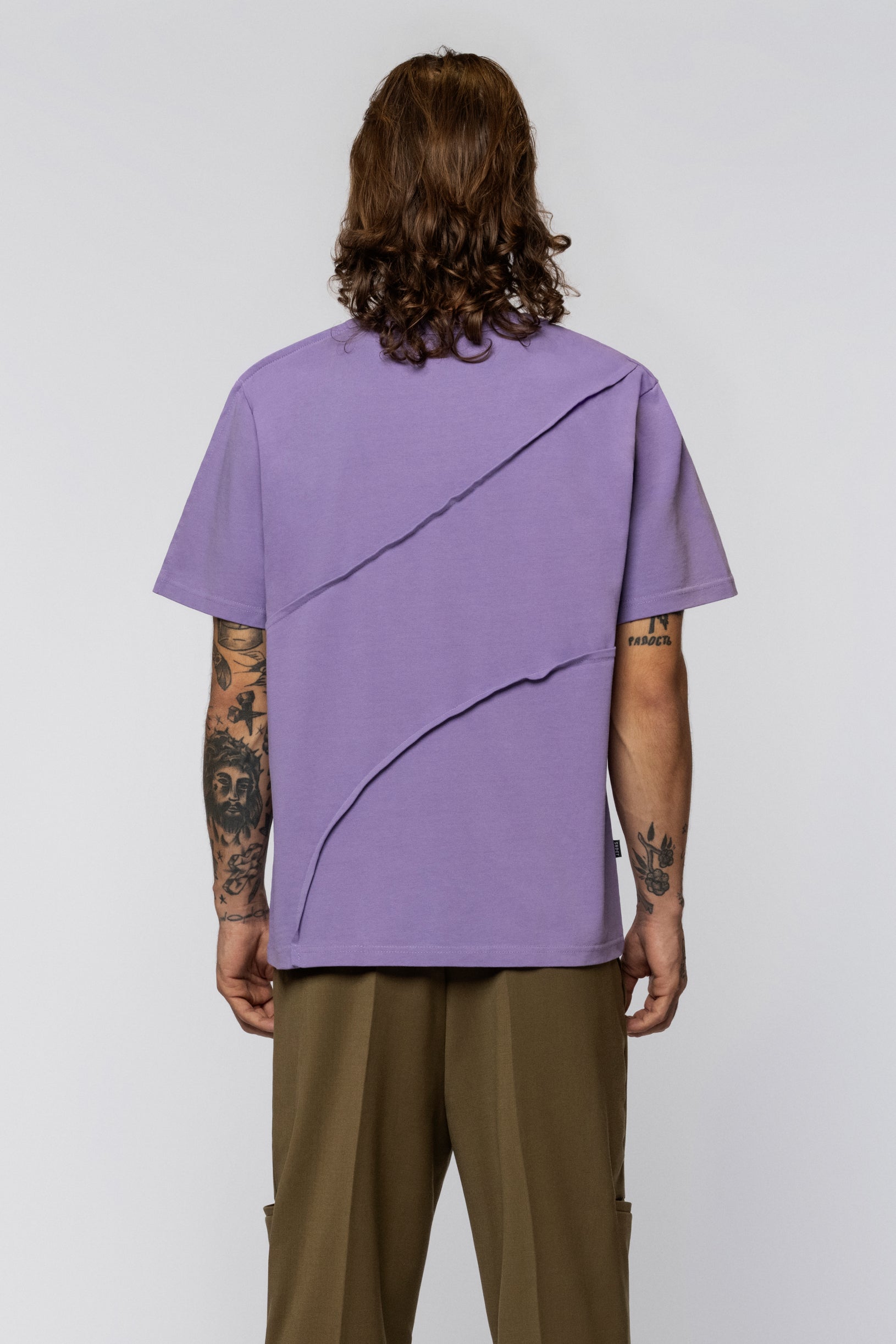 T-shirt Folds Lilac