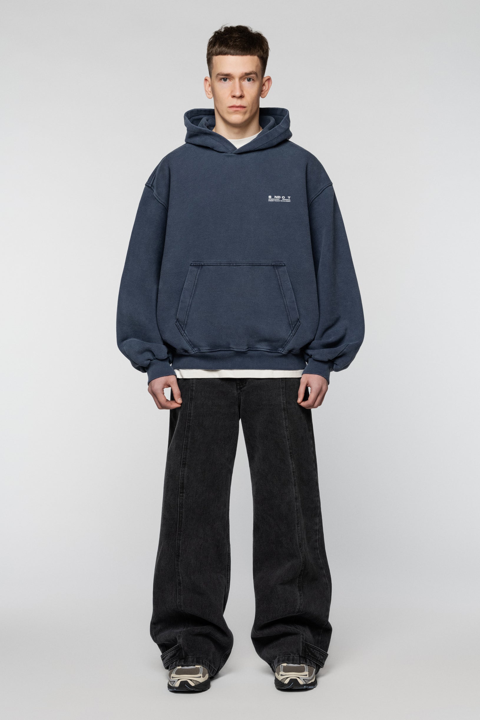 Boiled Hoodie Navy