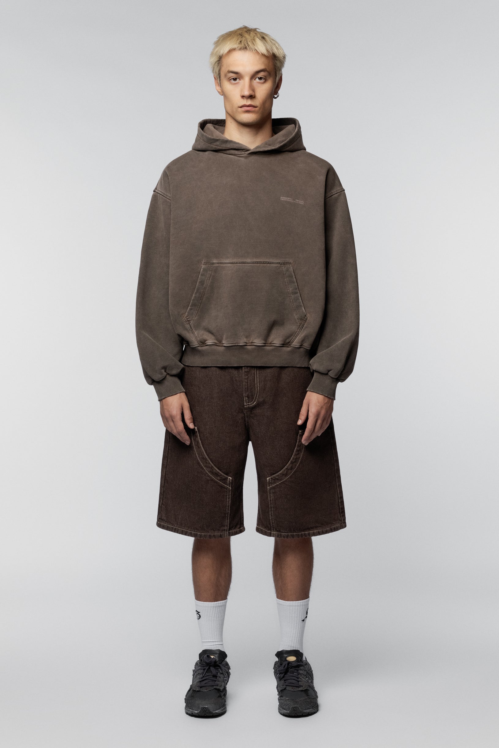 Джинсові Коричневі Шорти