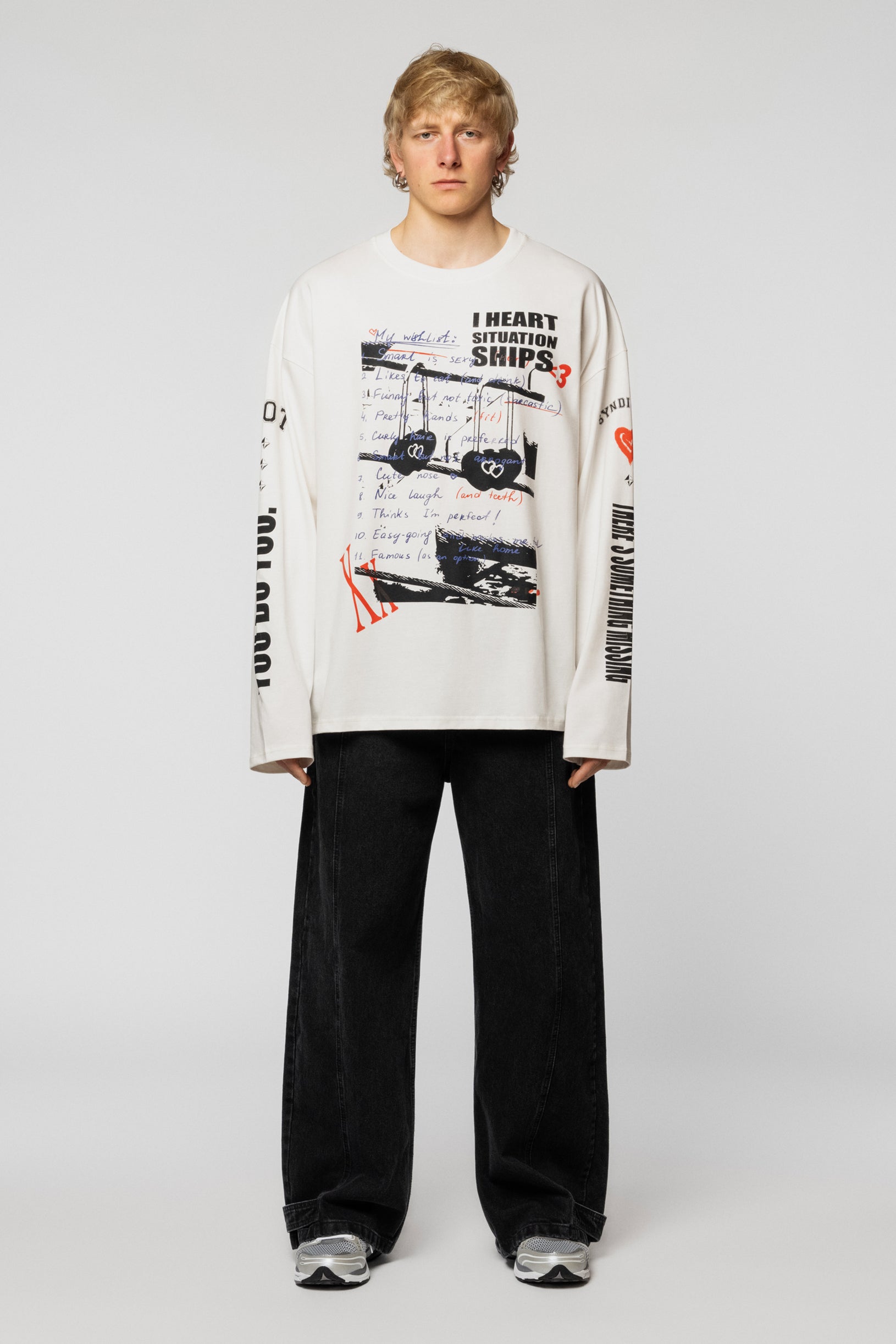 Wishlist Long sleeve T-shirt White