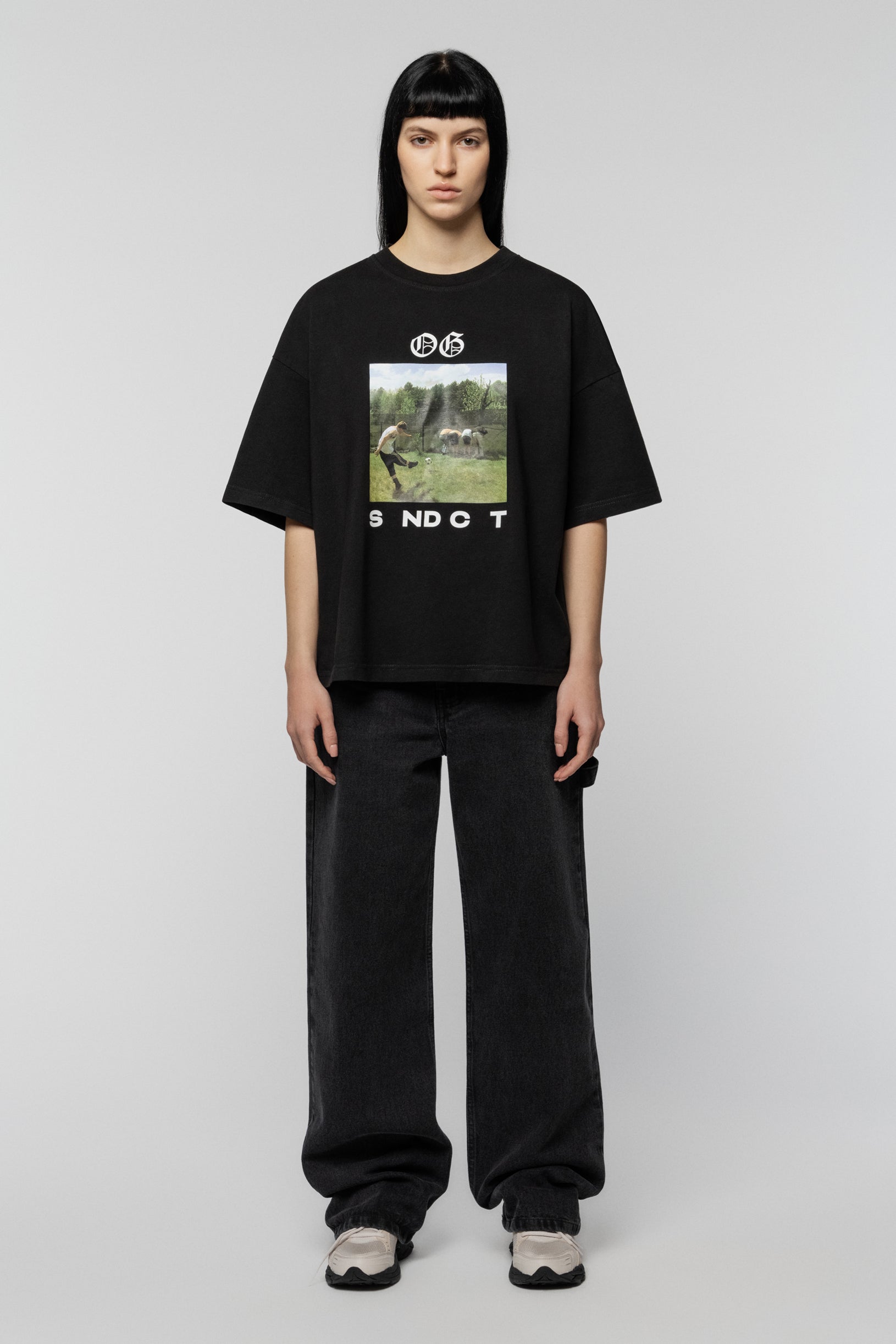 SNDCT х OG Rakukha Oversized T-shirt Black