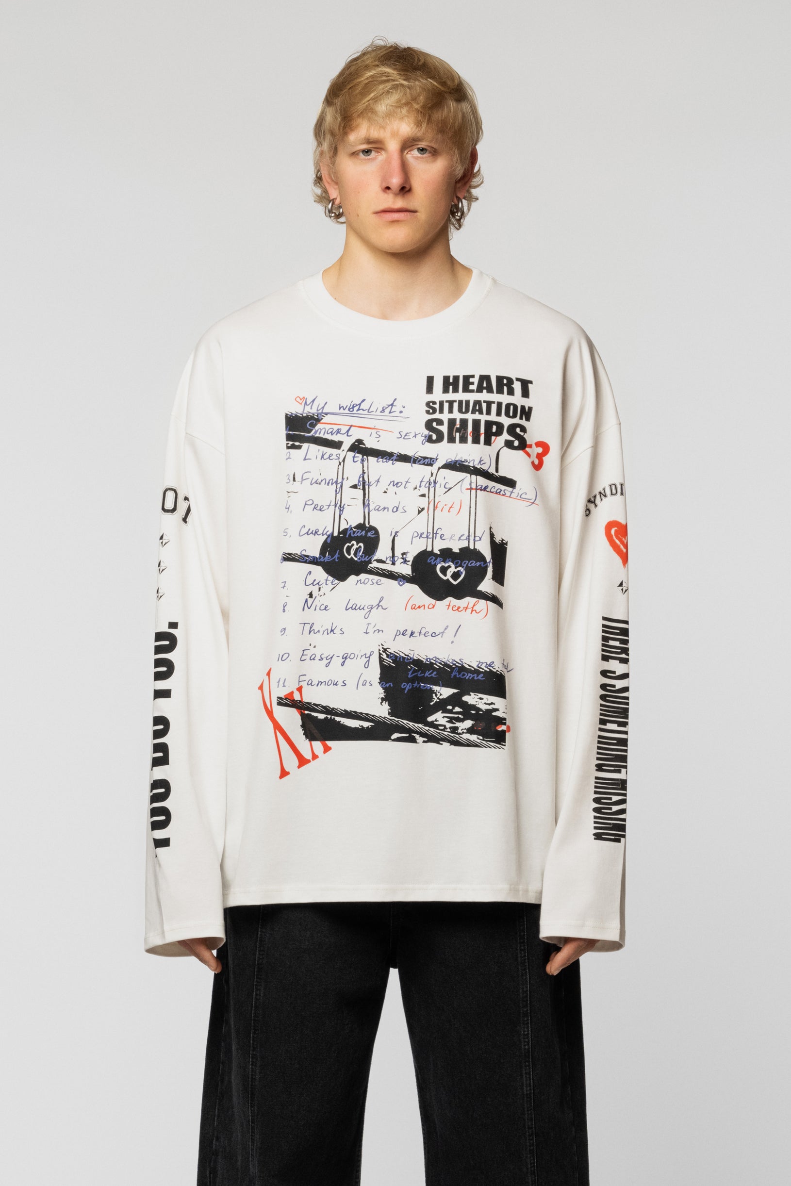 Wishlist Long sleeve T-shirt White