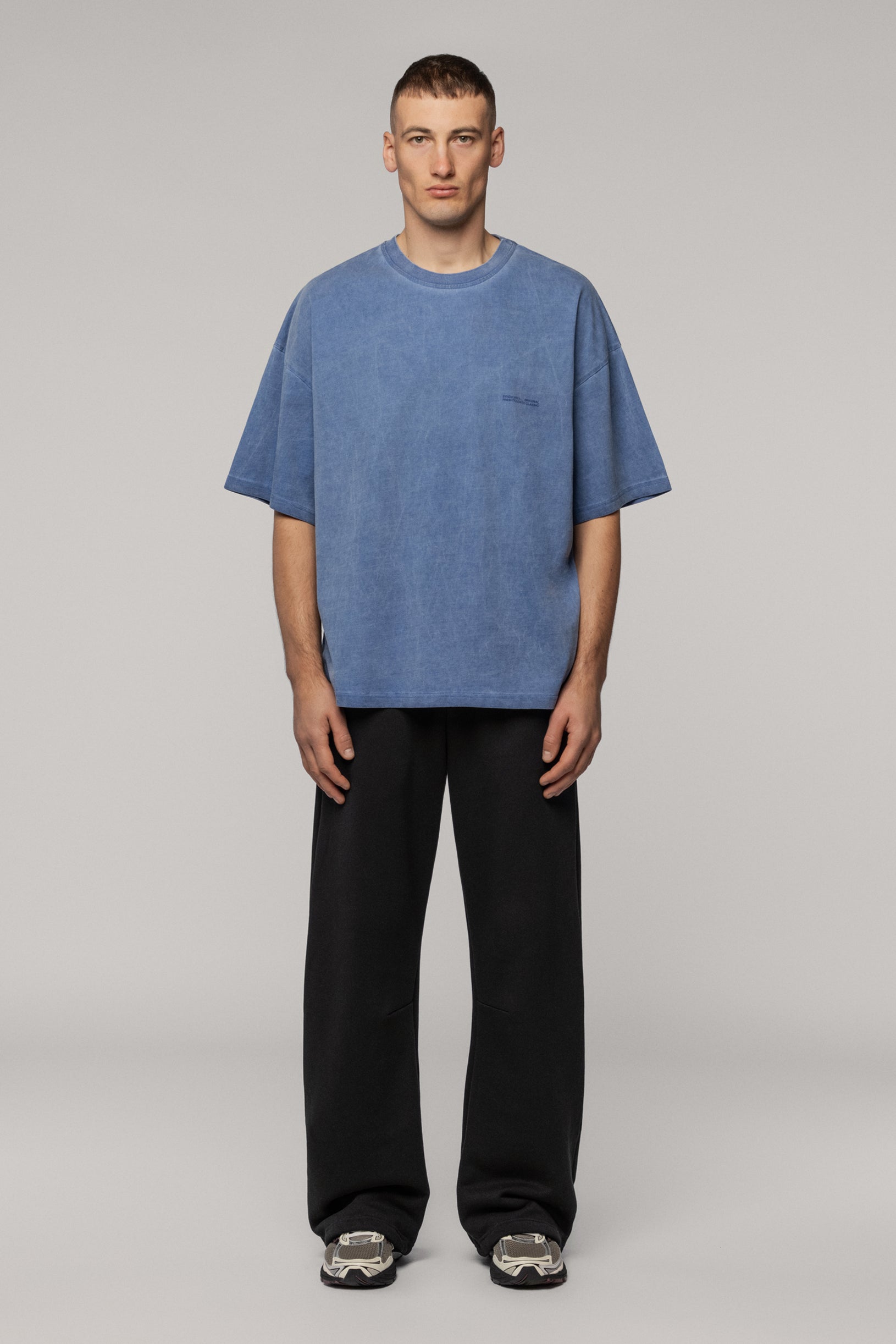 Faded effect T-shirt Oversize Electric