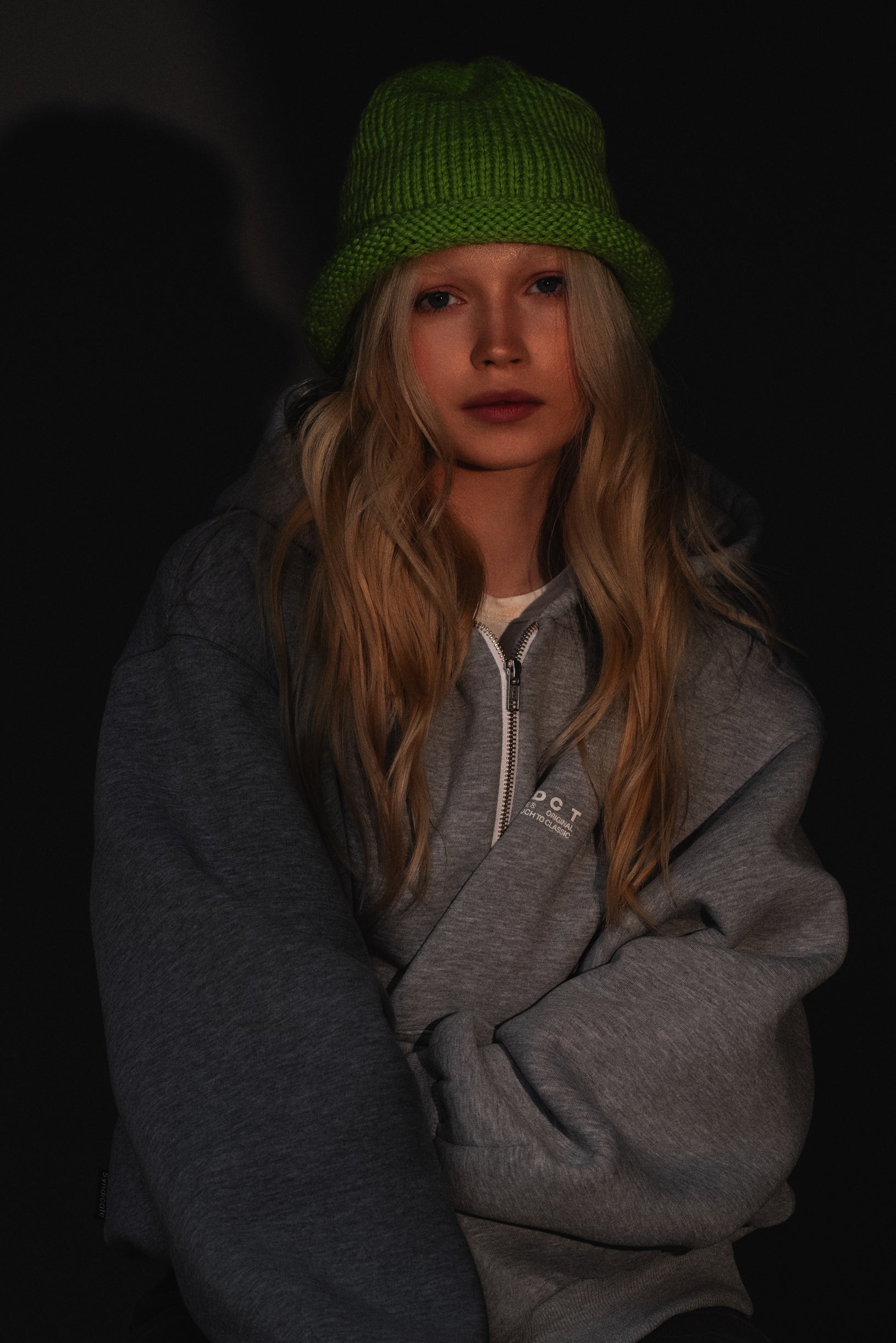 Вовняна Шапка Ручної В'язки Зелена