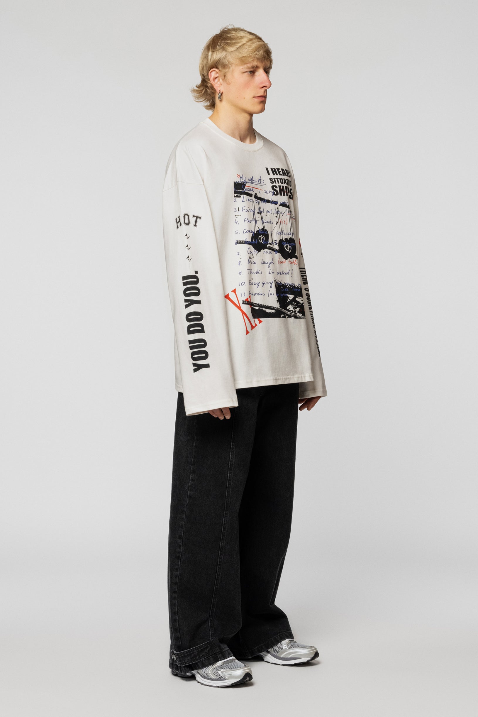 Wishlist Long sleeve T-shirt White