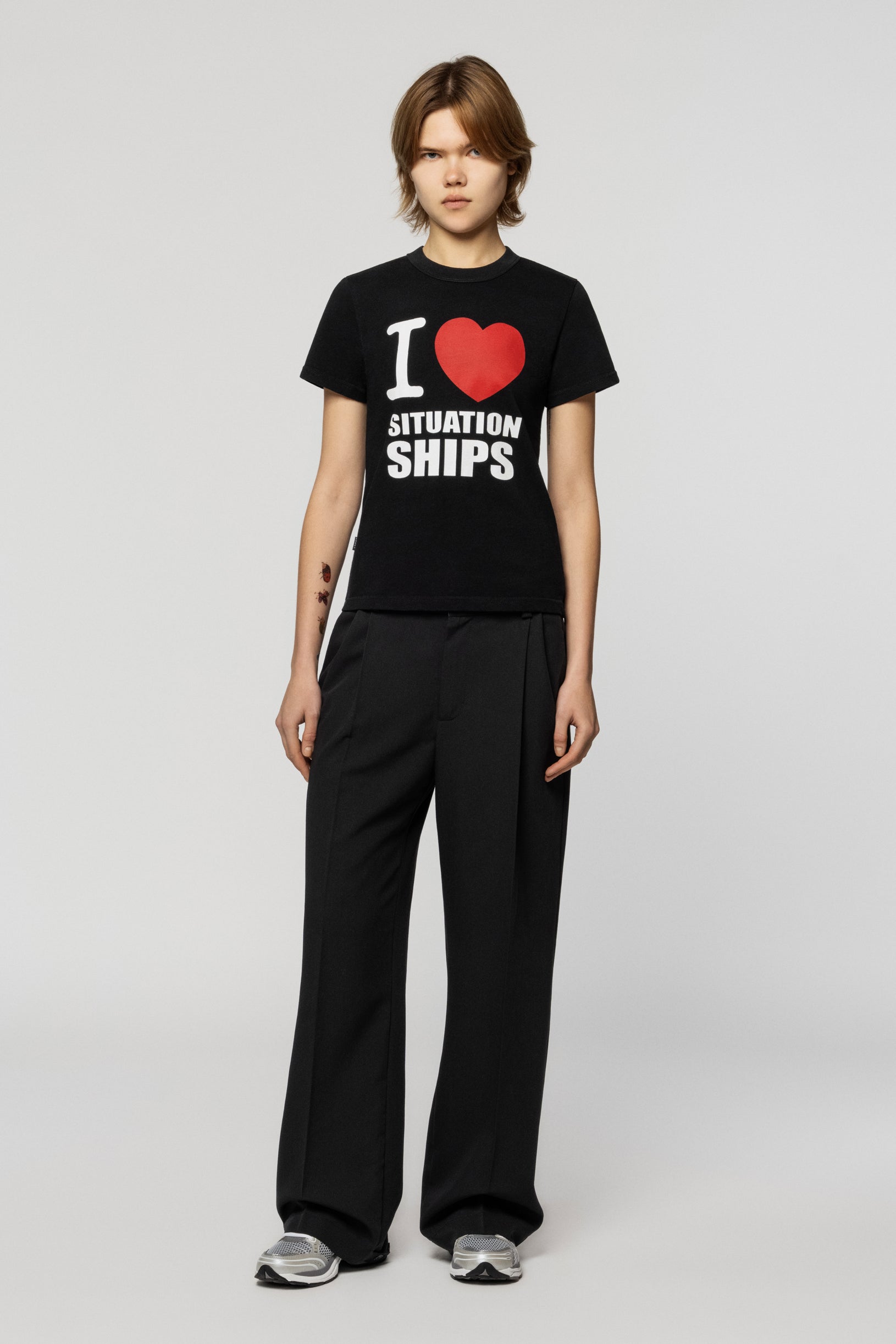 Situationships Baby T-shirt Black