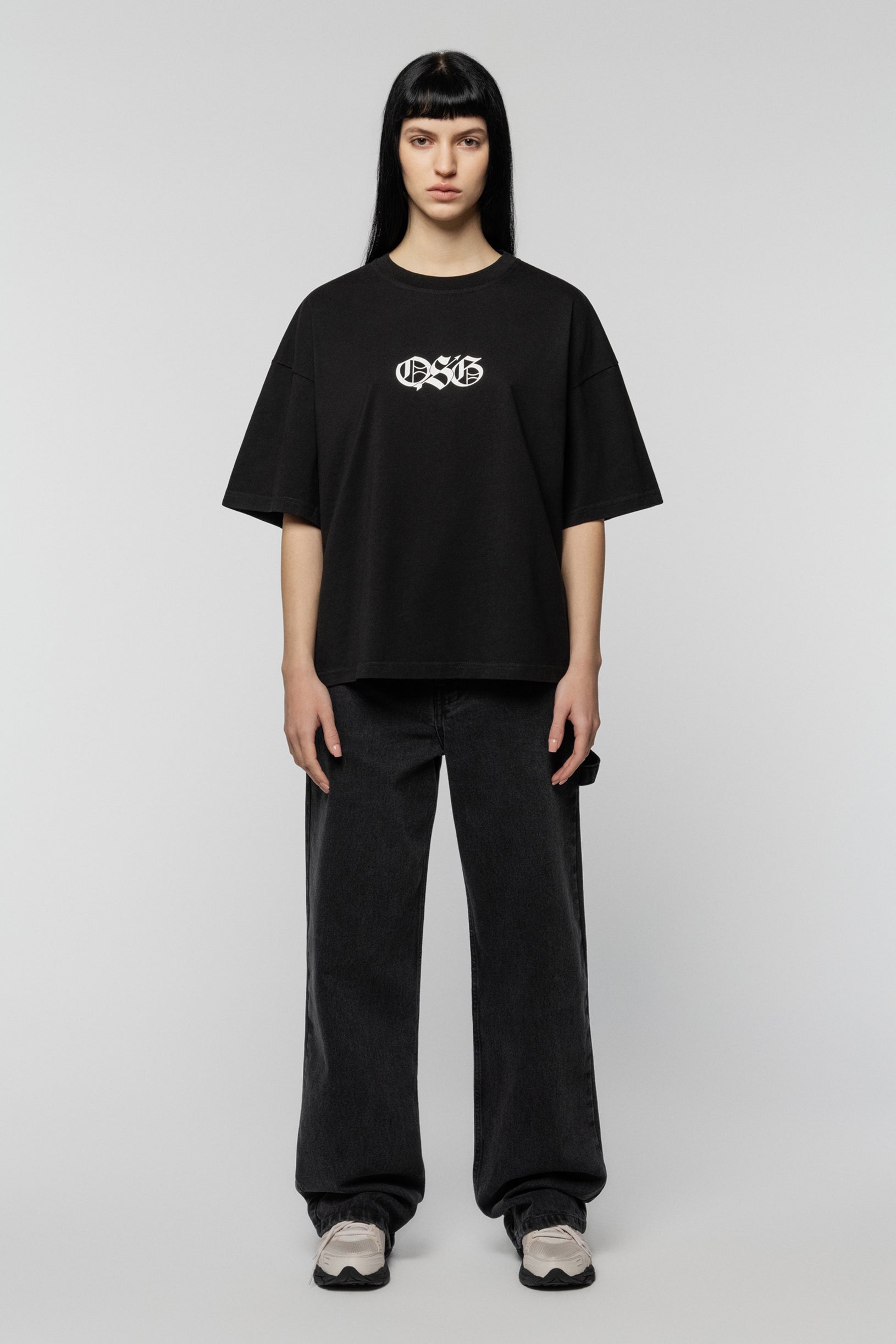 OSG Logo Oversized T-shirt Black