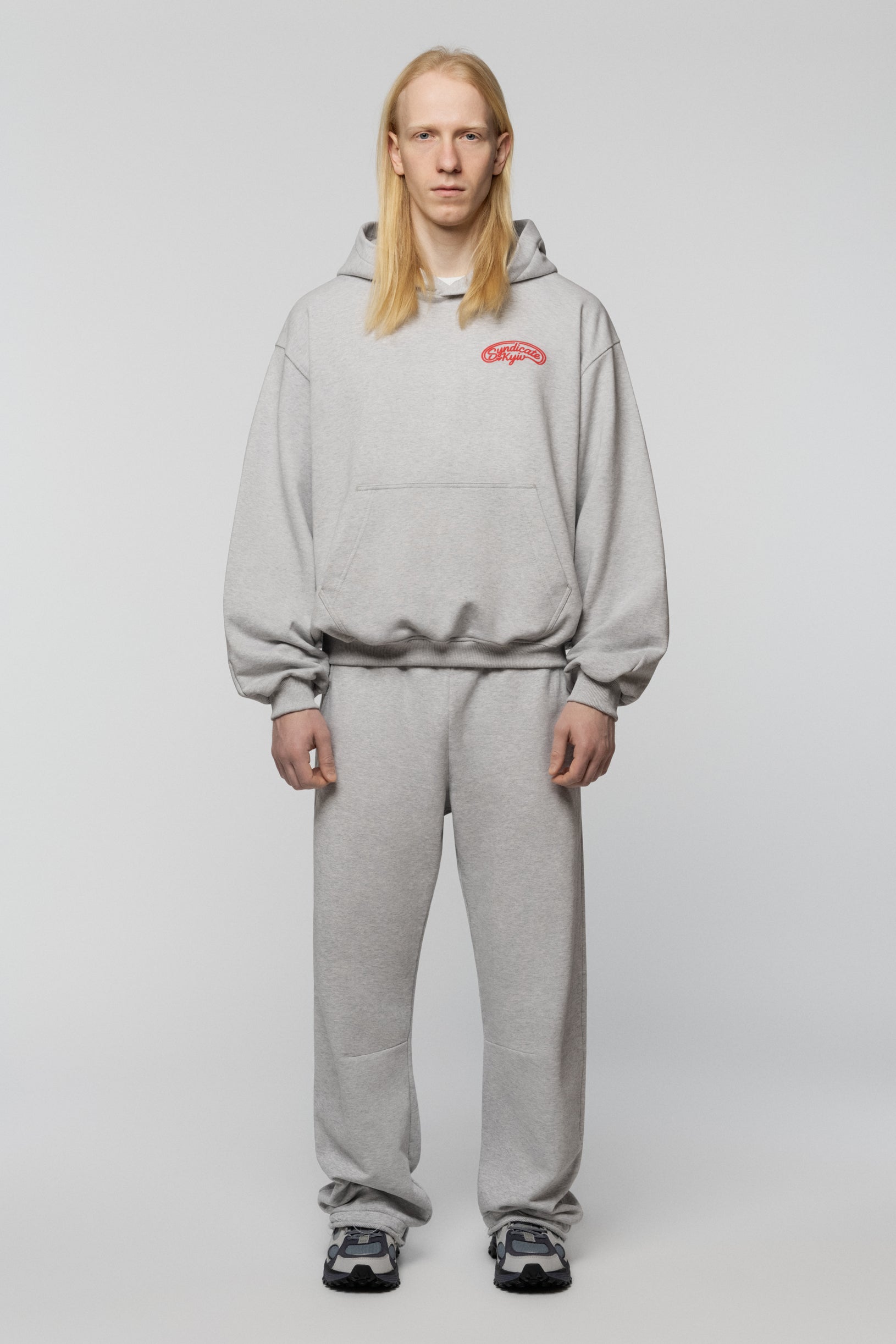 Trainer Hoodie Heather Gray