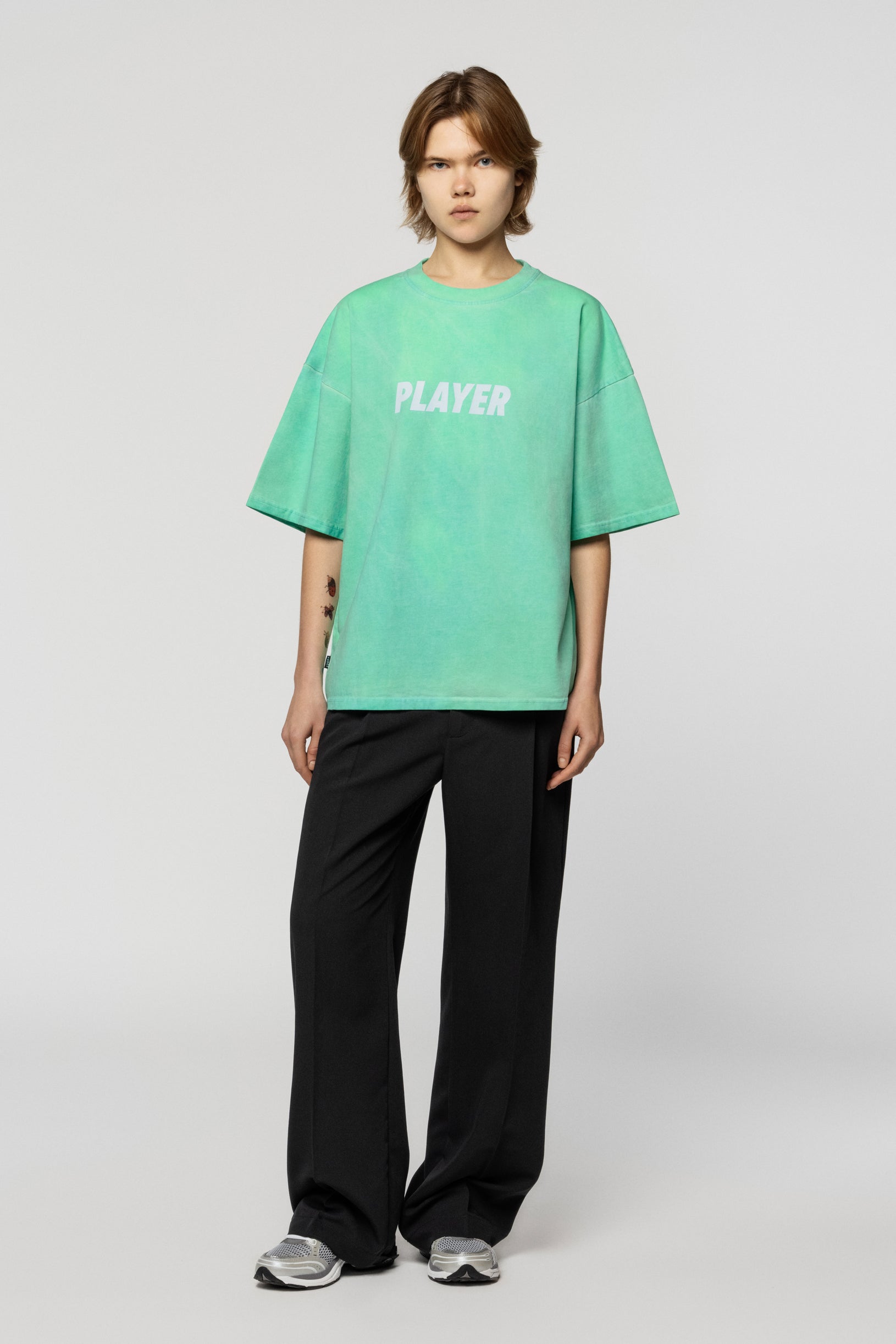 Player Heat Reactive Oversized T-shirt Green