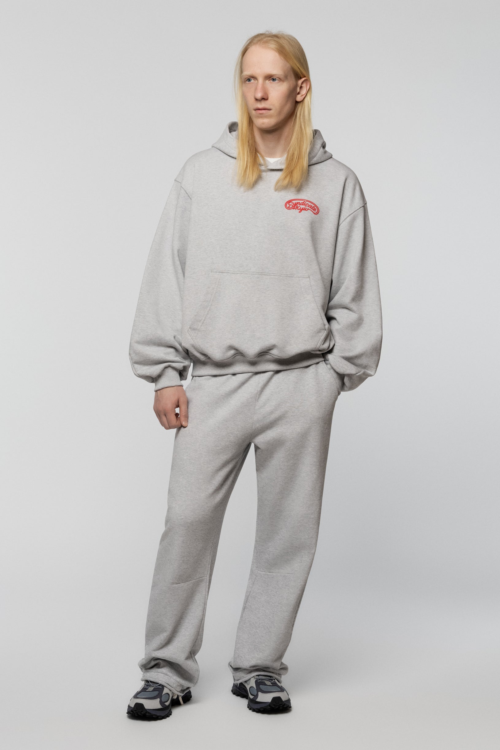 Trainer Hoodie Heather Gray