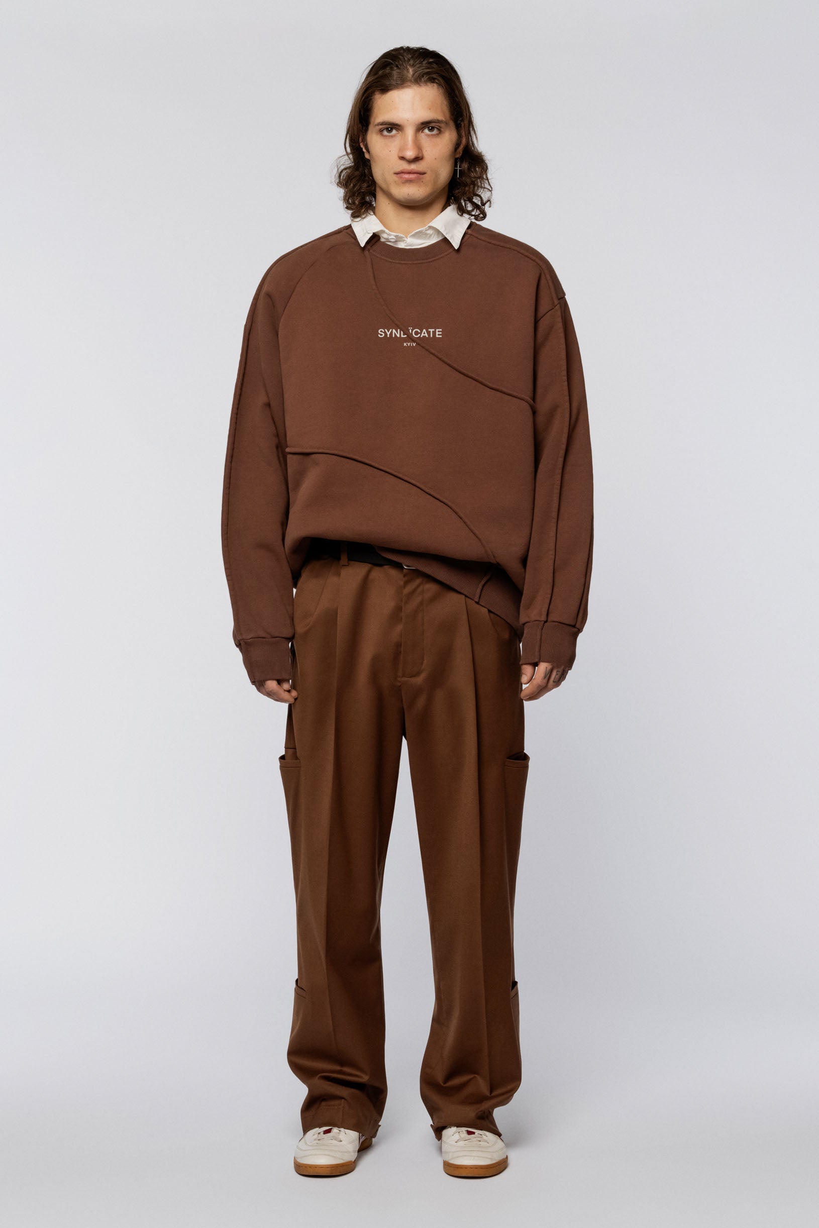 Sweatshirt Folds Mustang