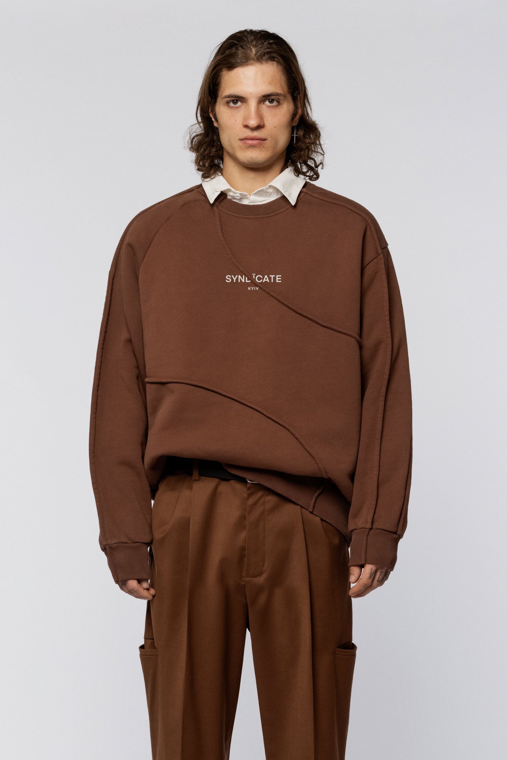 Sweatshirt Folds Mustang