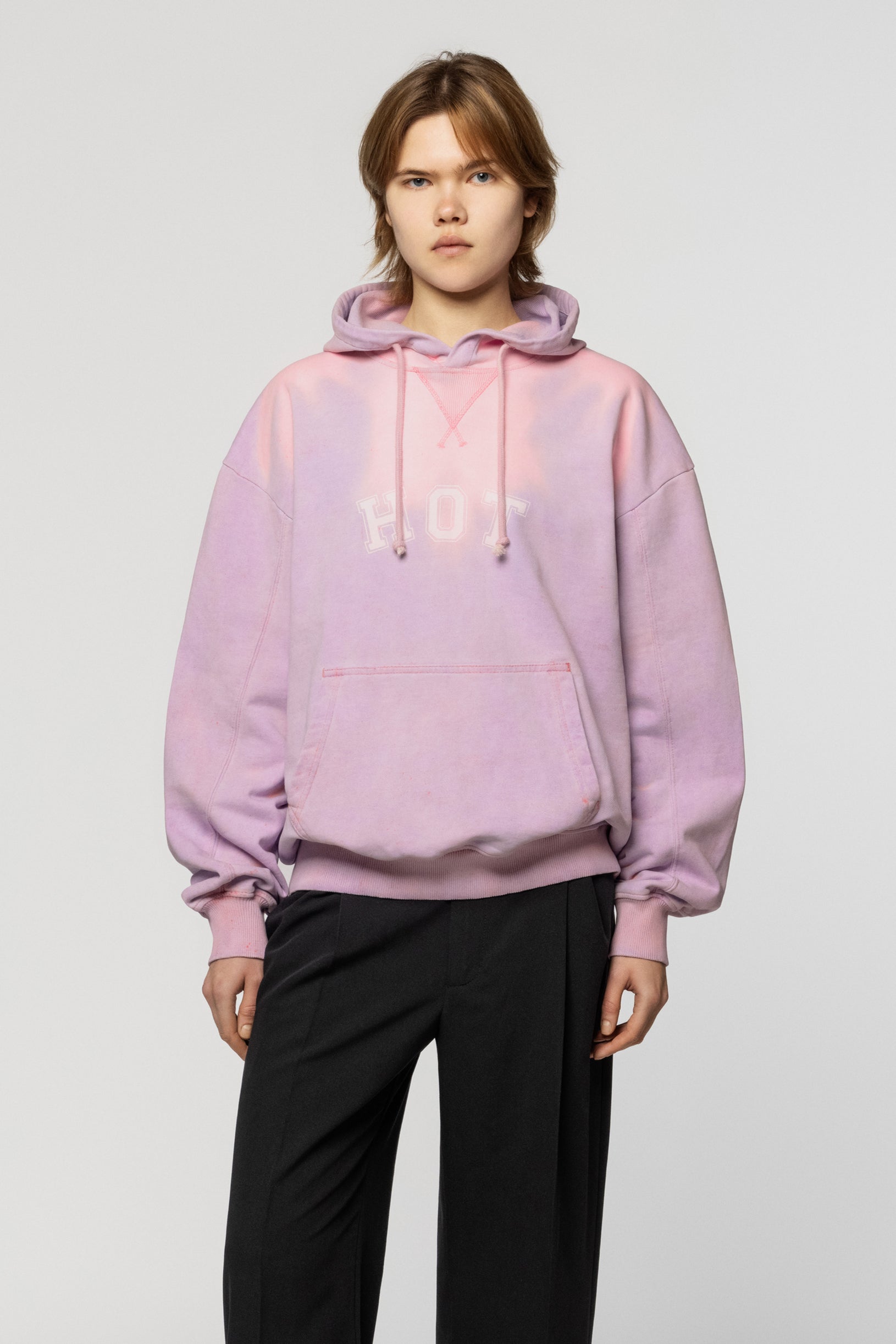 Hot Heat Reactive Hoodie Pink