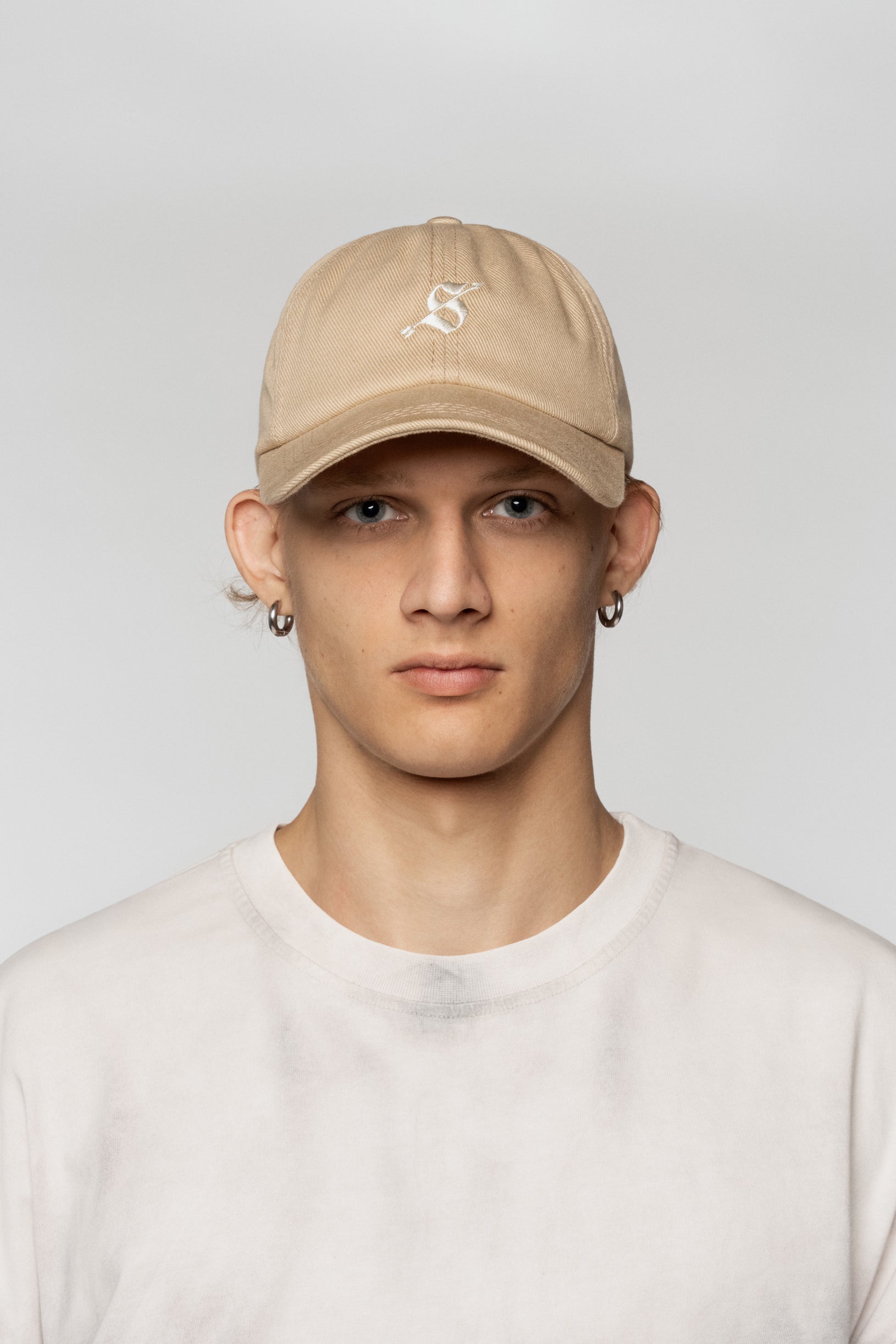 Arrow 6-Panel Cap Beige