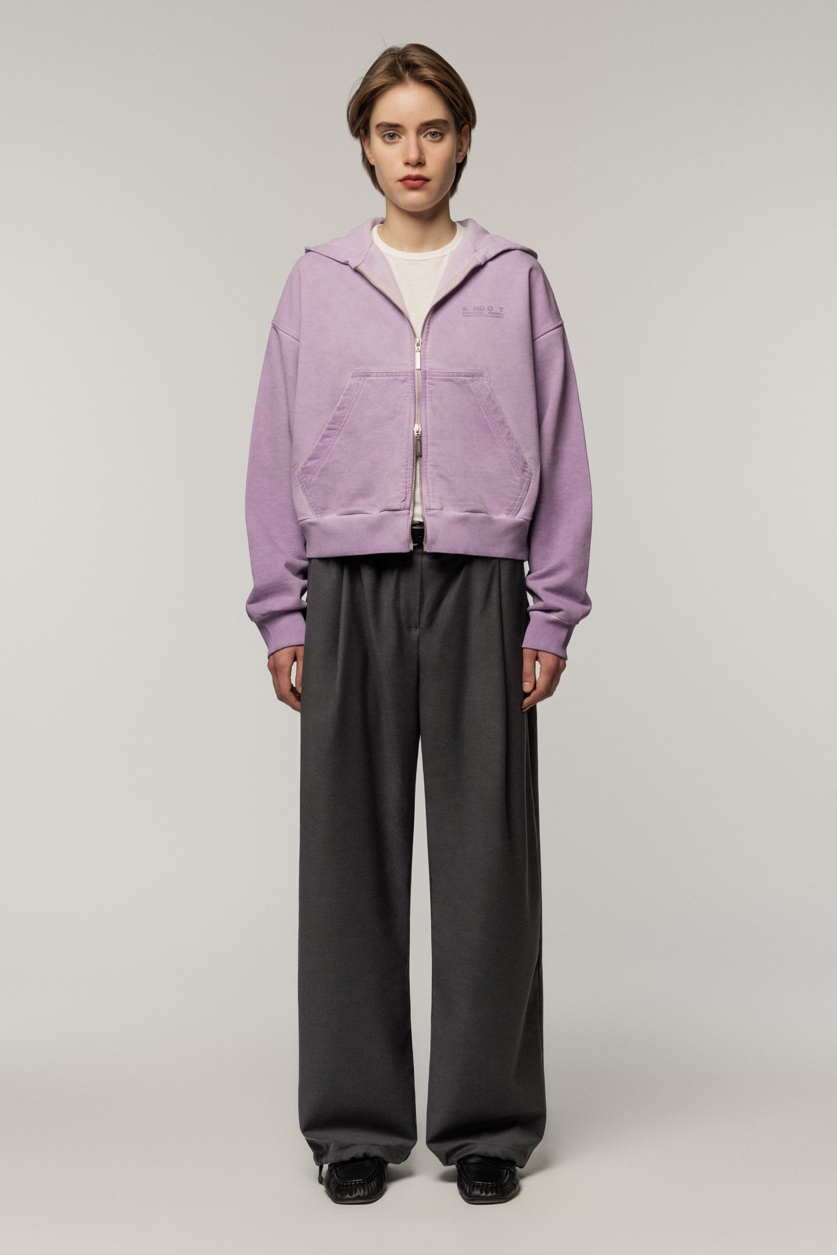 Relaxed Trousers Grey