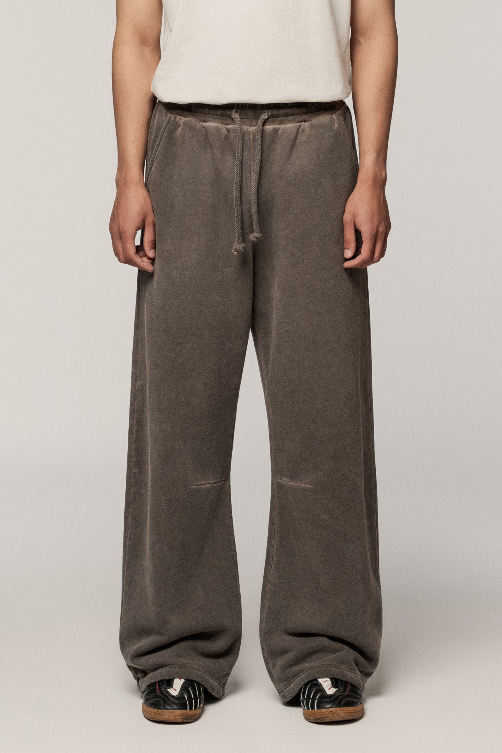 Faded Effect Sweatpants Ground