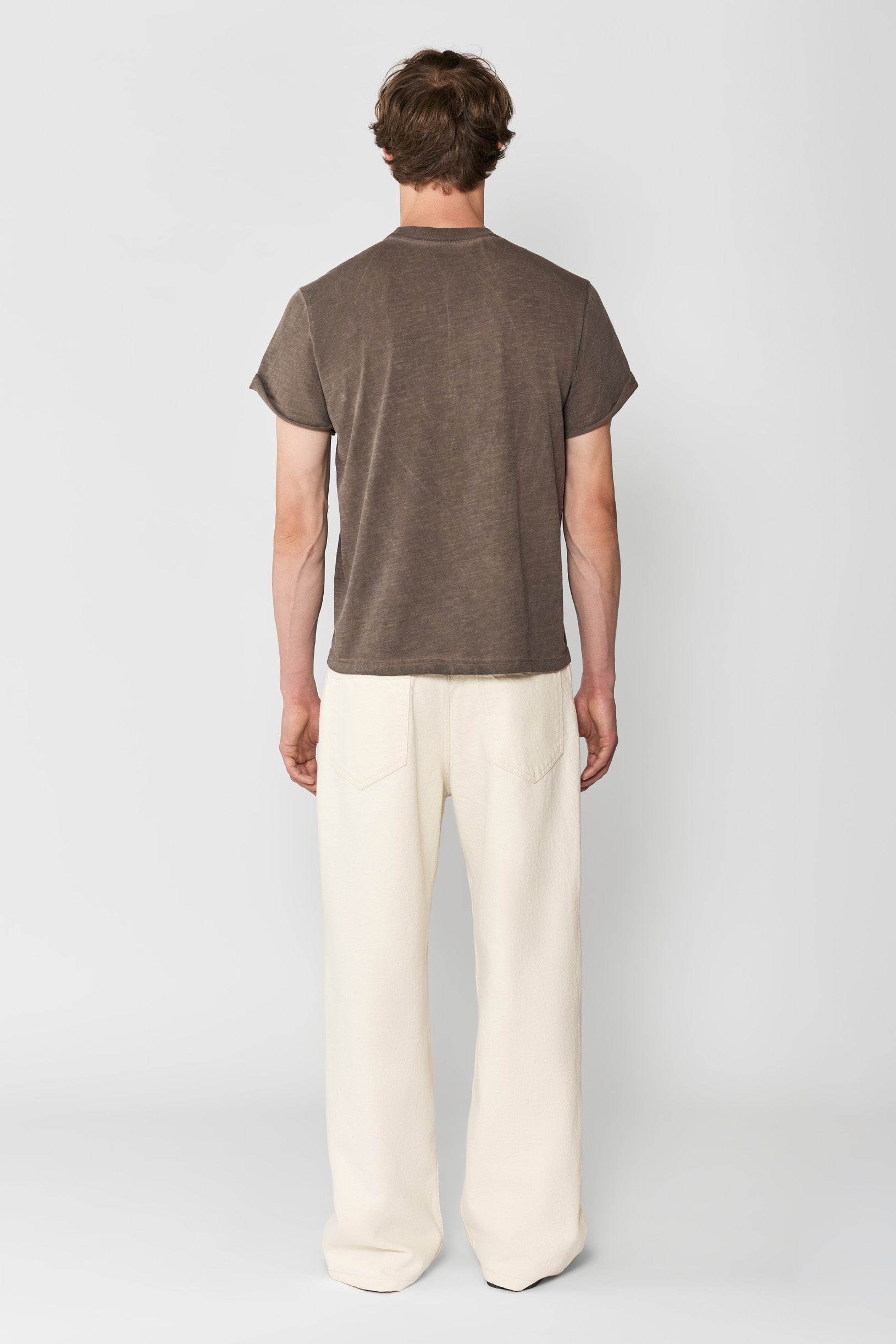 Faded Slim Fit Lightweight T-shirt Ground