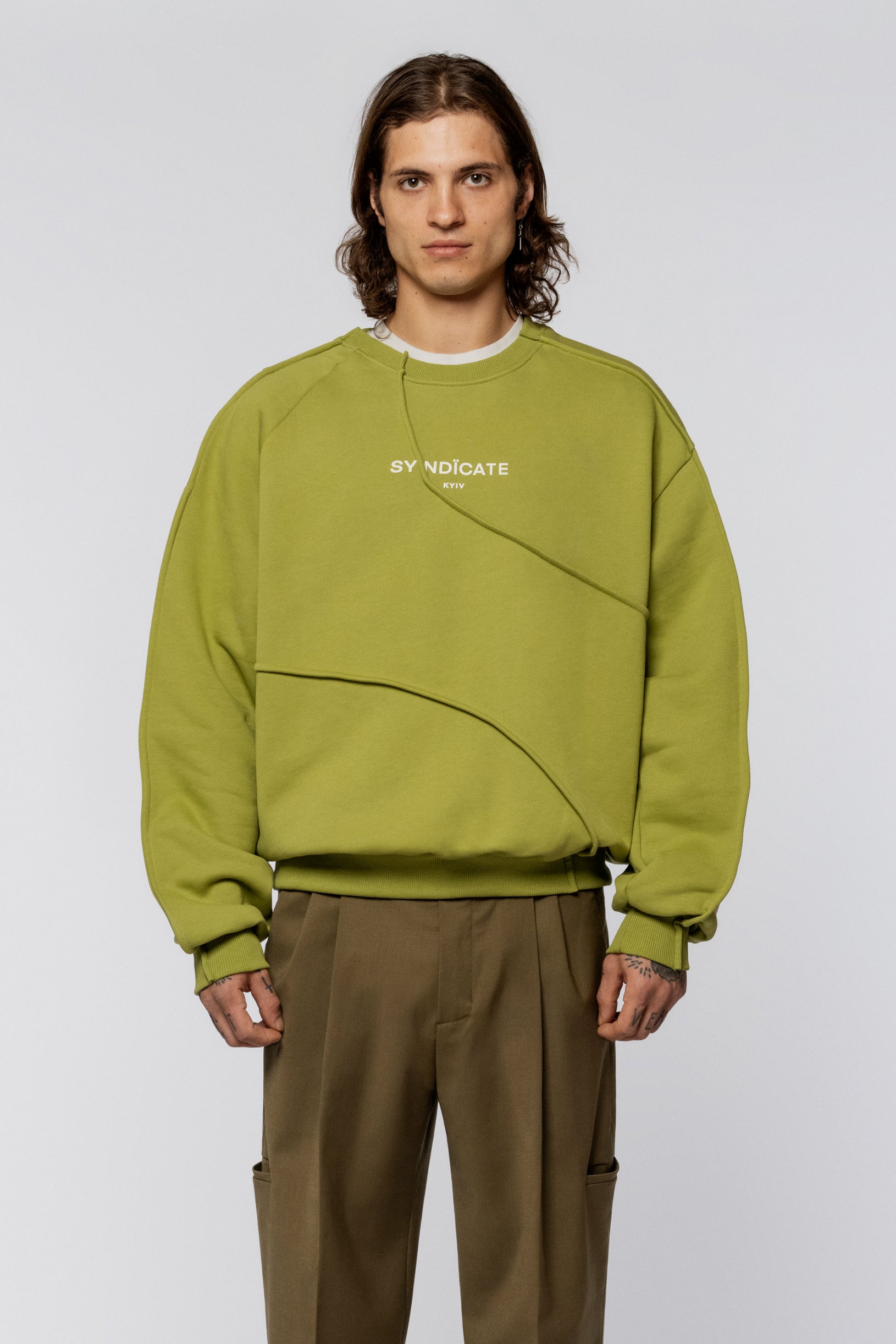 Sweatshirt Folds Moss