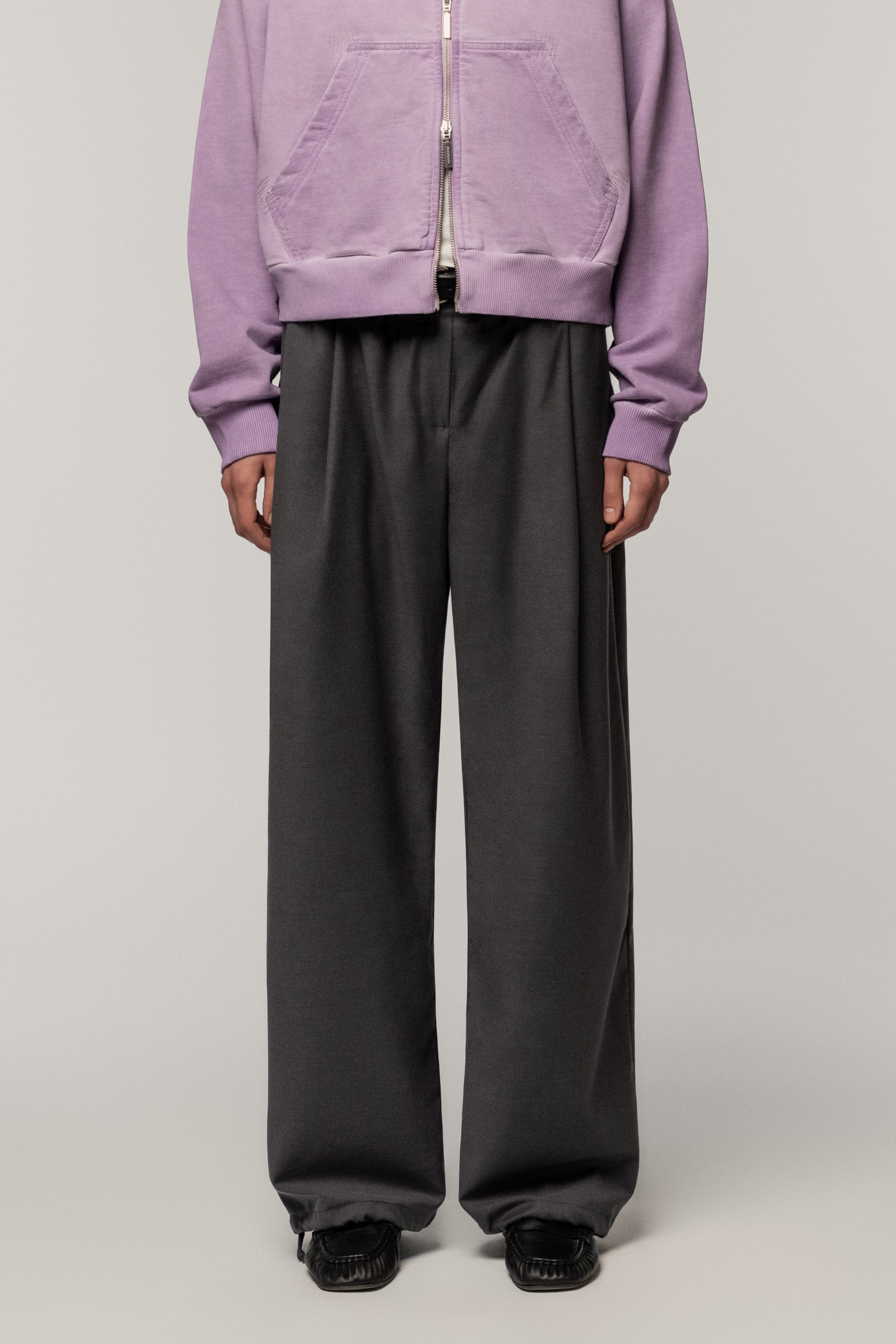 Relaxed Trousers Grey