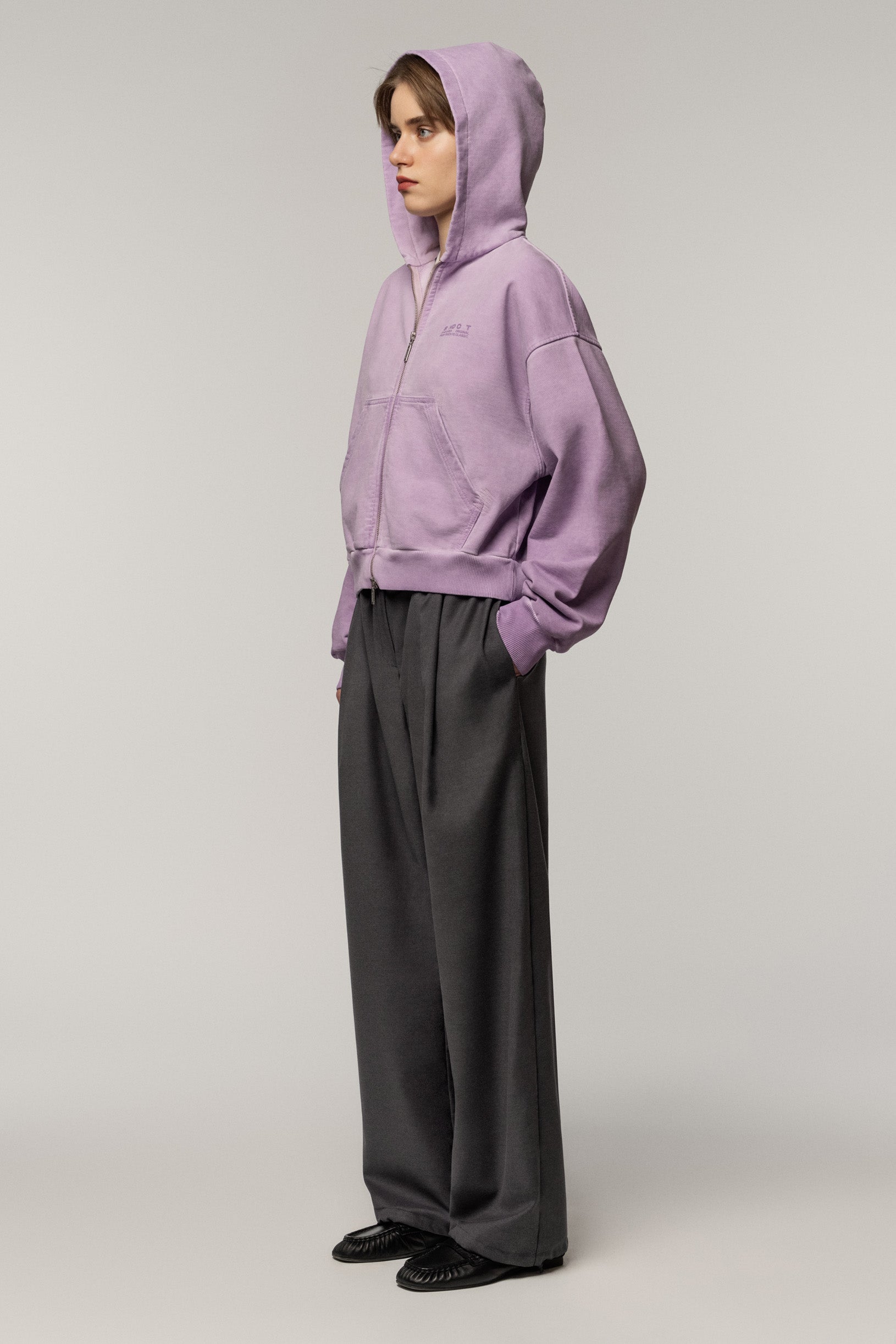 Relaxed Trousers Grey