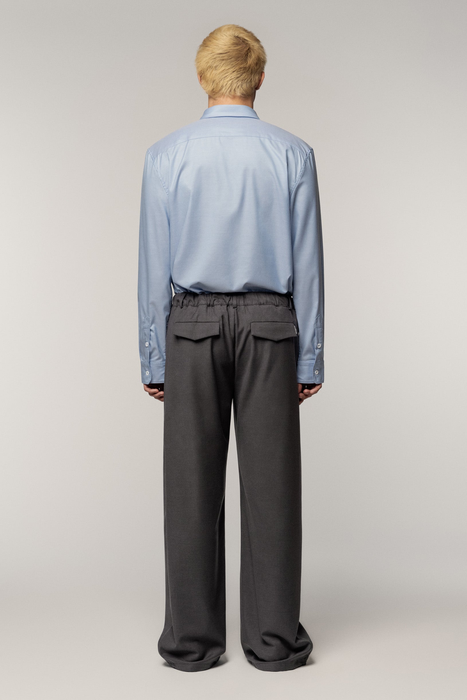 Cotton Trousers Grey