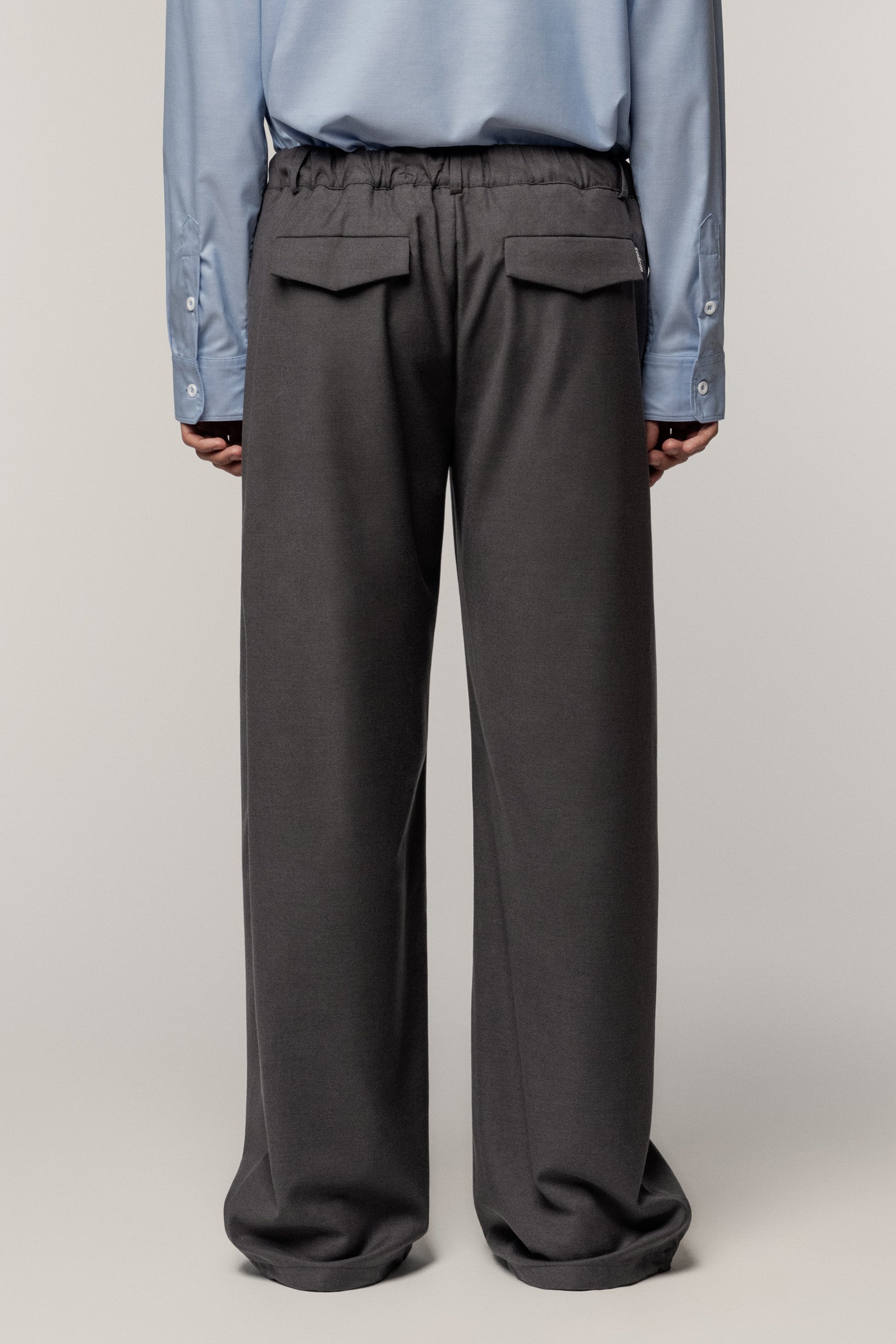 Cotton Trousers Grey