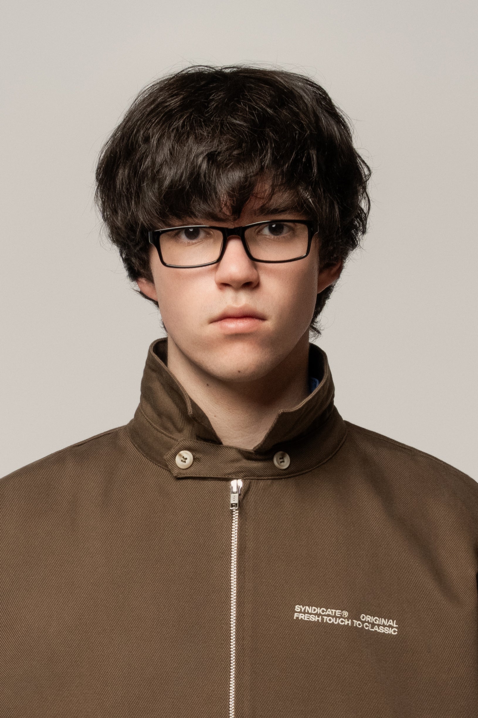 Denim Classic Jacket Brown