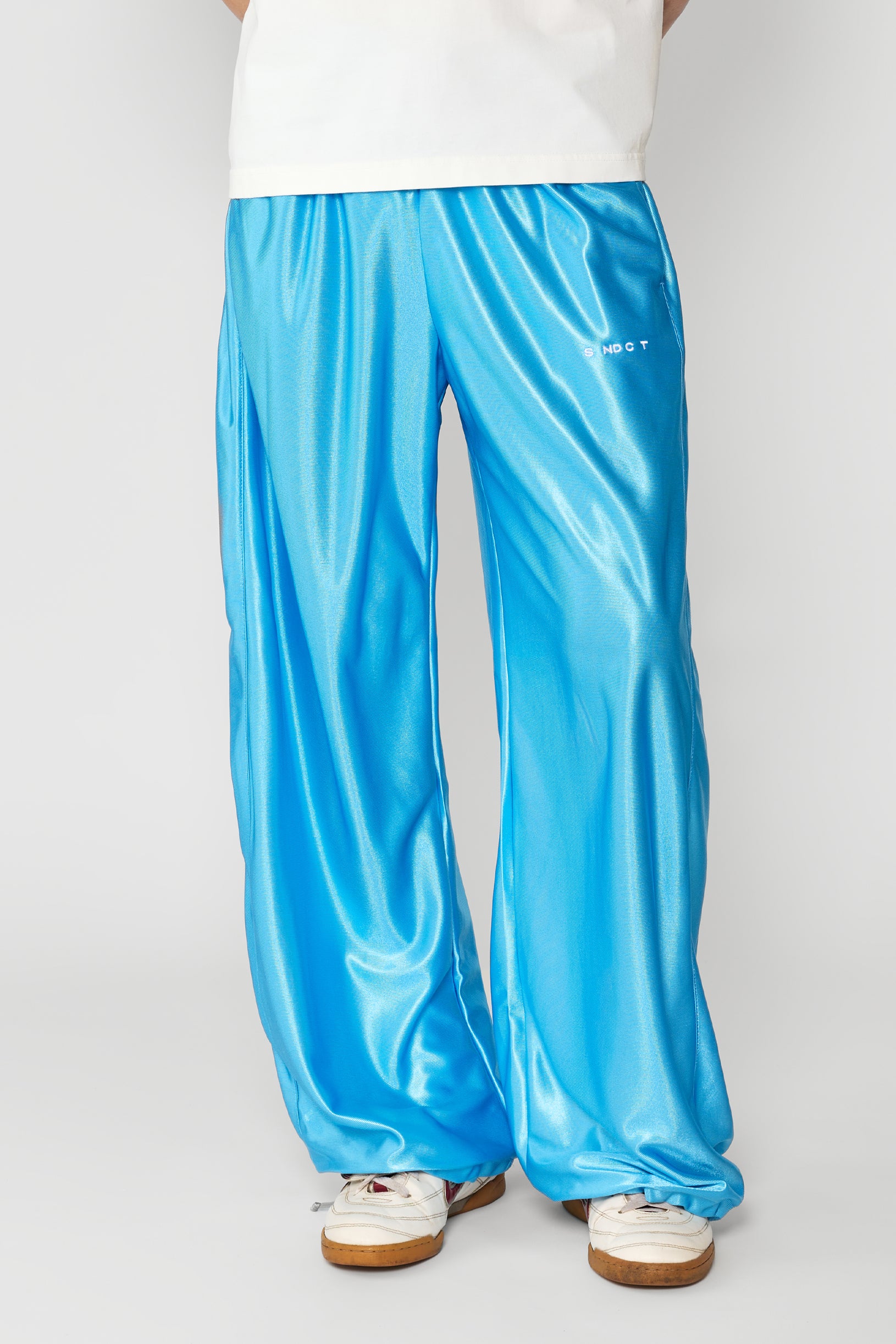Glossy Trousers Blue