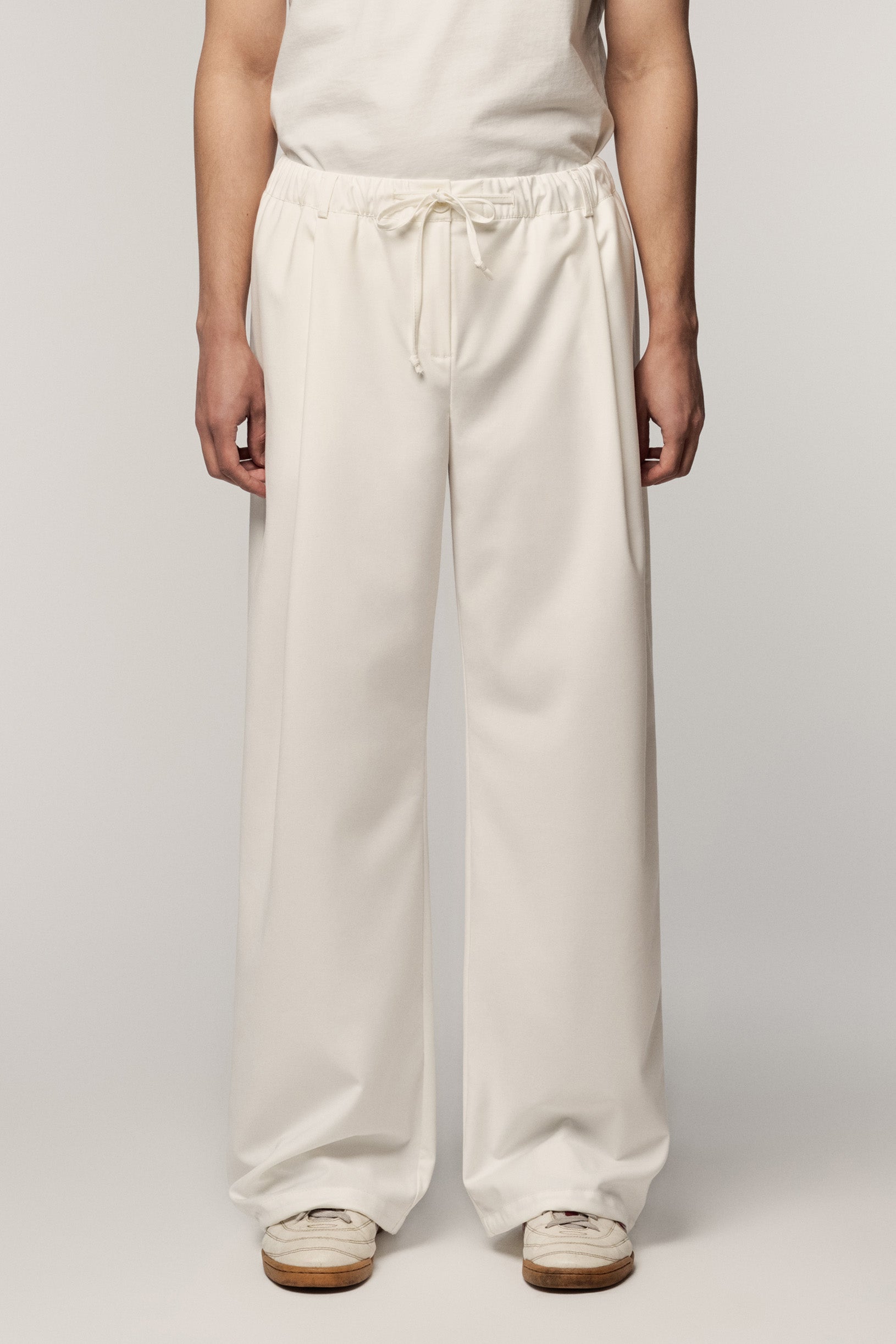 Cotton Trousers White