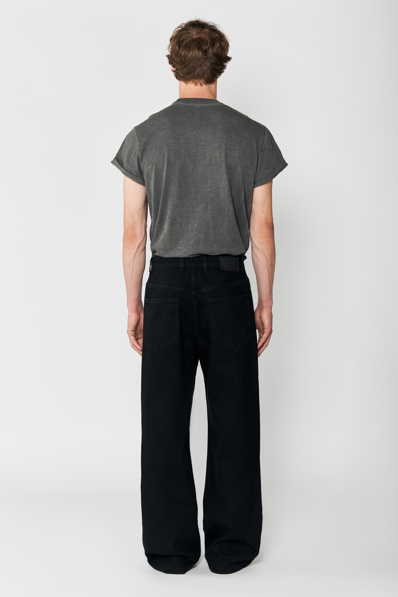 Straight Fit Jeans Black