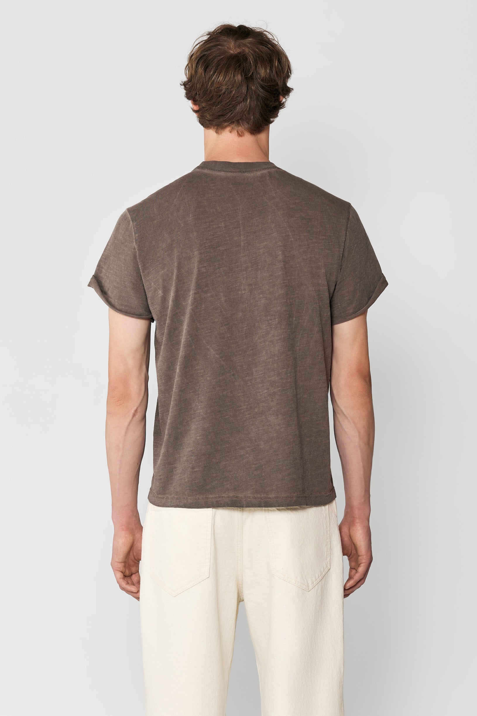 Faded Slim Fit Lightweight T-shirt Ground