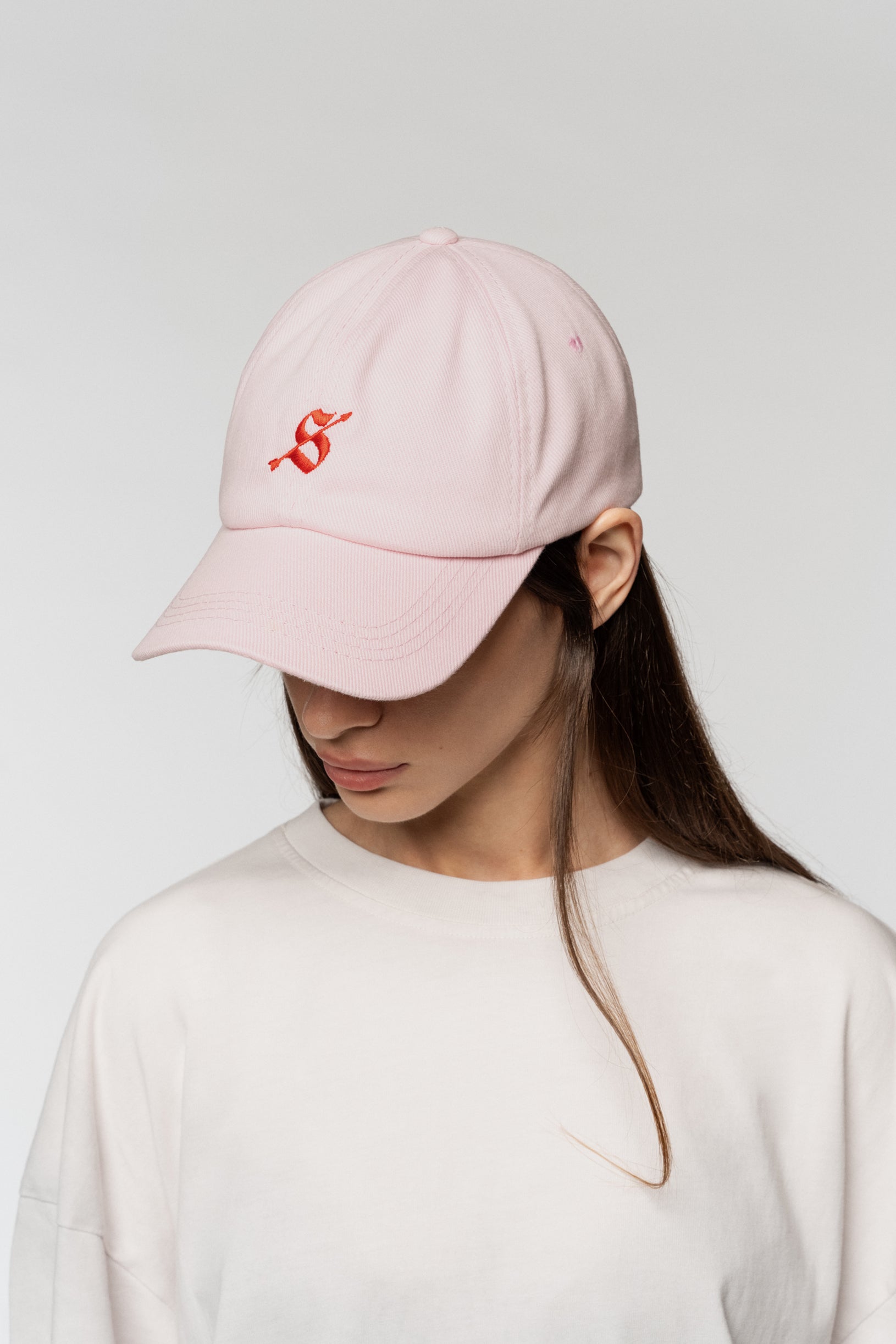 Arrow 6-Panel Cap Pink