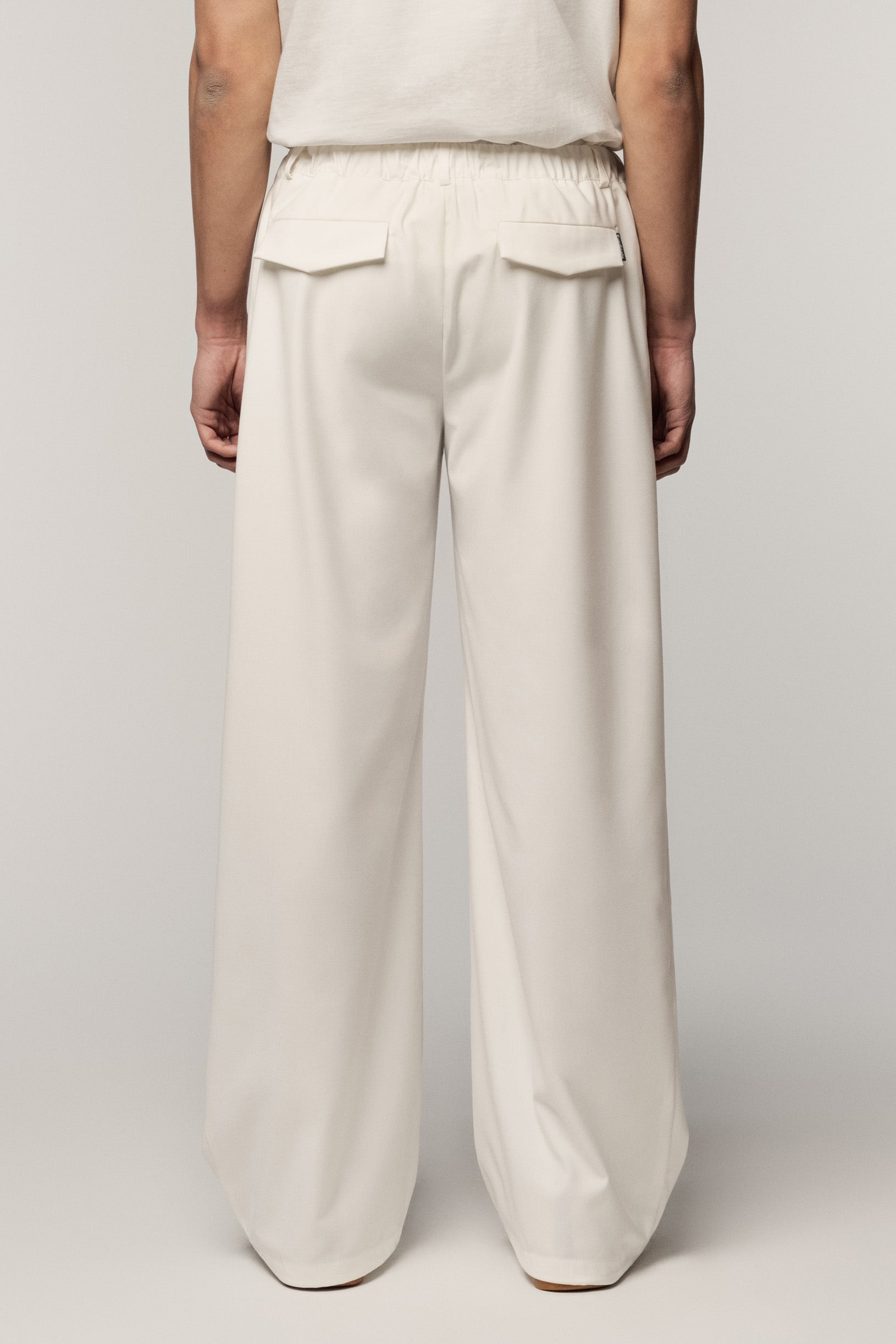 Cotton Trousers White