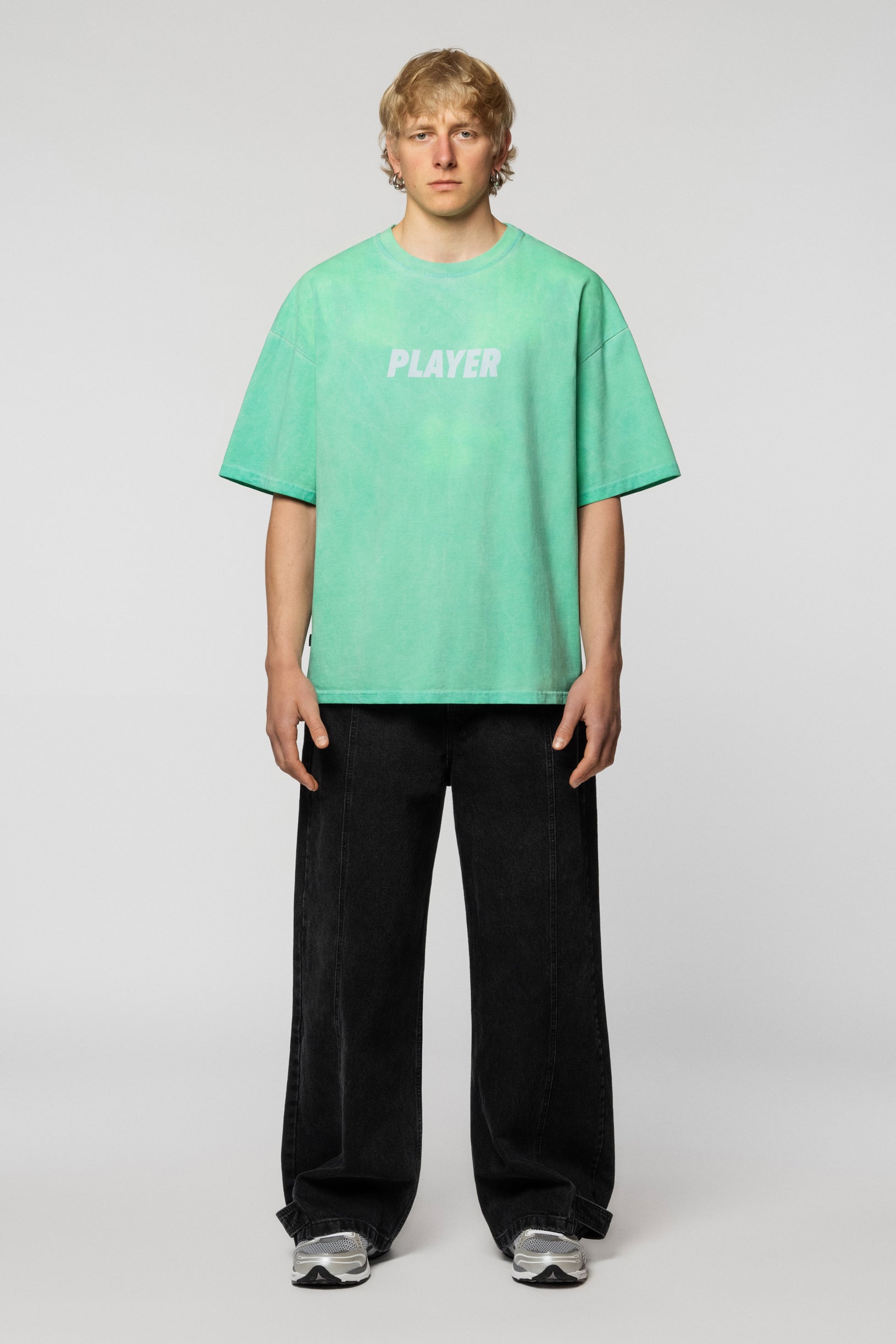 Player Heat Reactive Oversized T-shirt Green