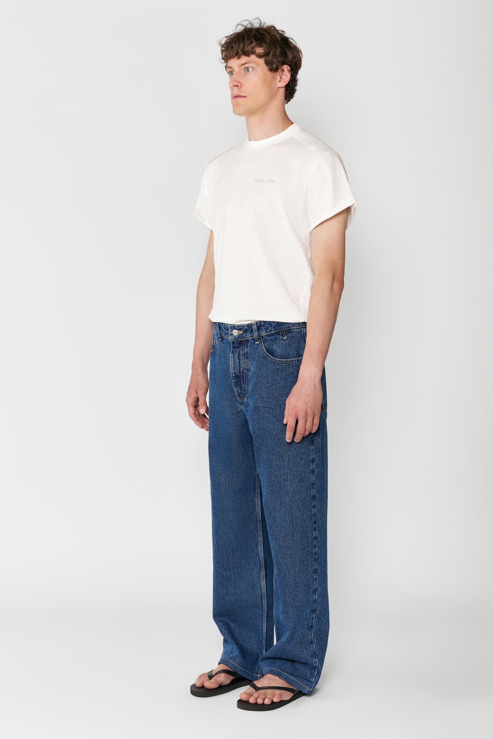 Straight Fit Jeans Blue