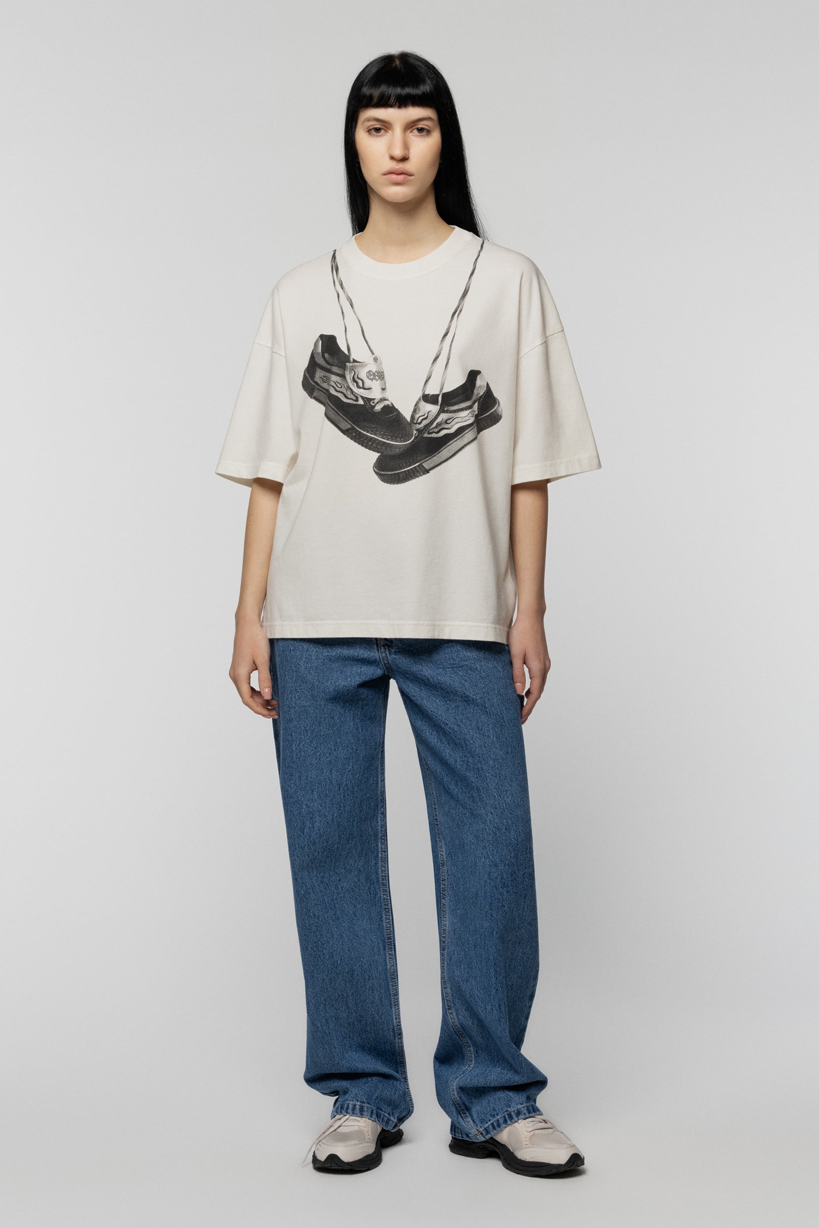 SNDCT х OG Legends Oversized T-shirt Ivory