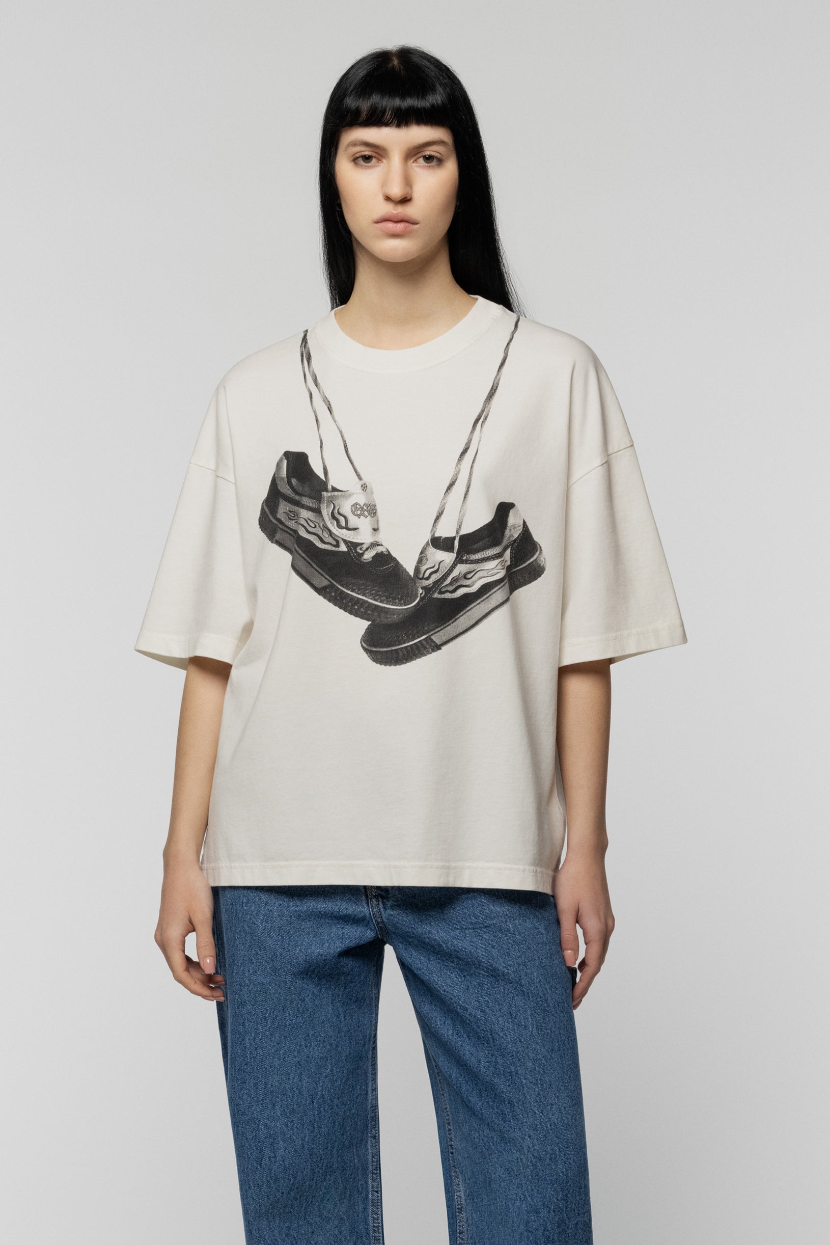 SNDCT х OG Legends Oversized T-shirt Ivory
