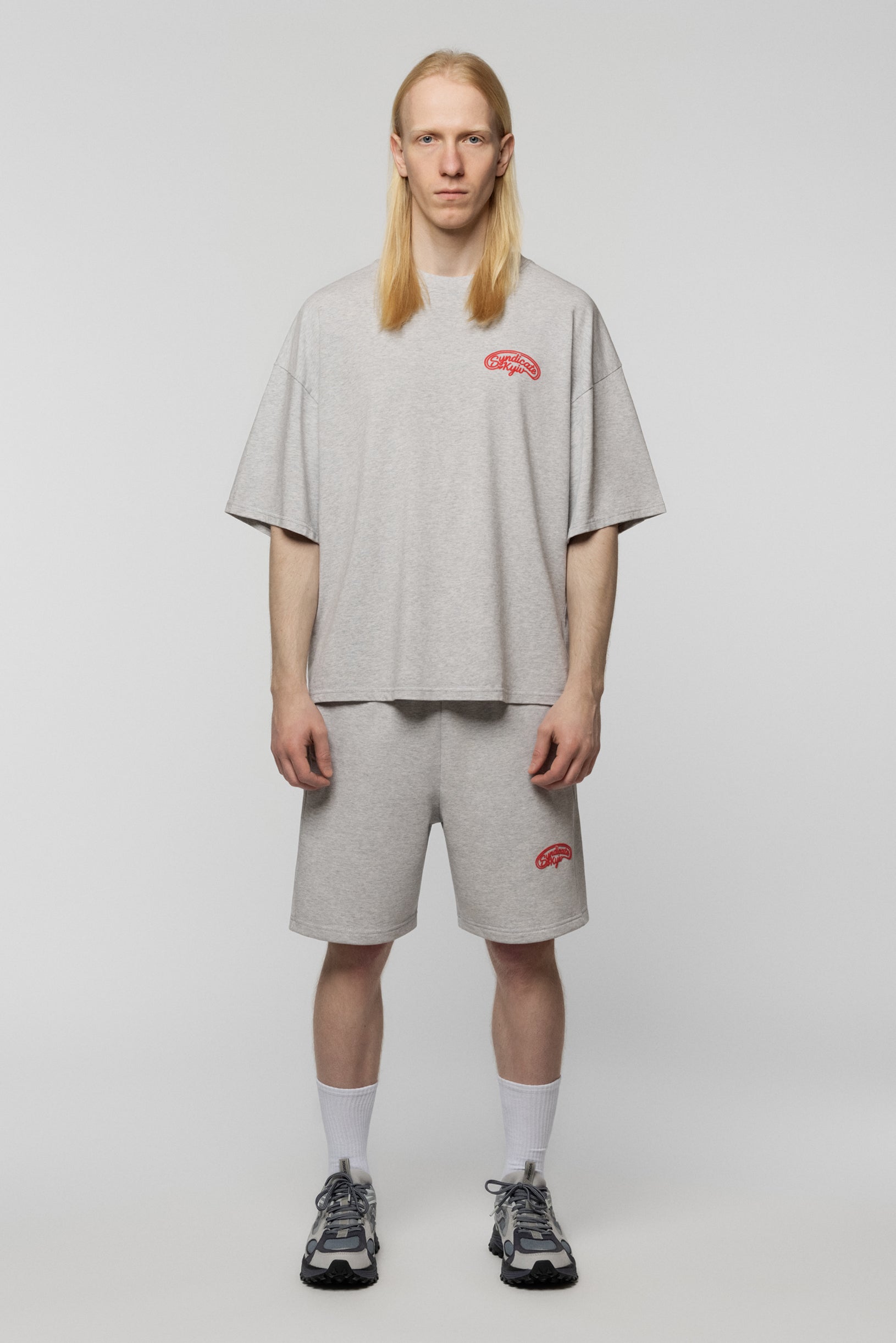 Syndicate Kyiv Oversize T-shirt Heather Gray