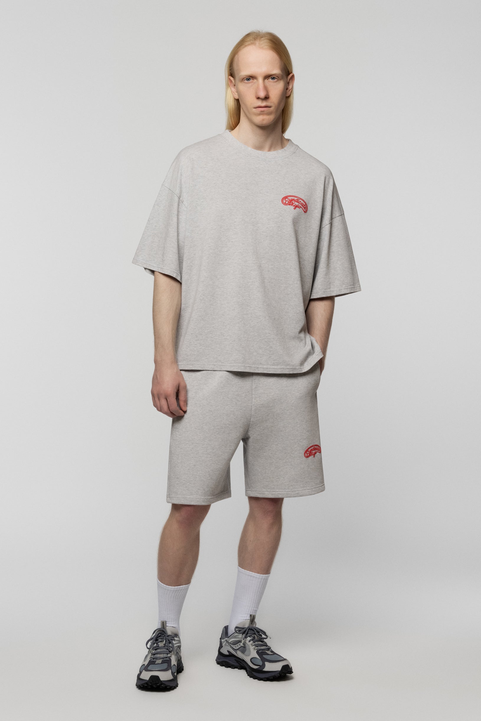 Футболка Світло-сіра Меланж