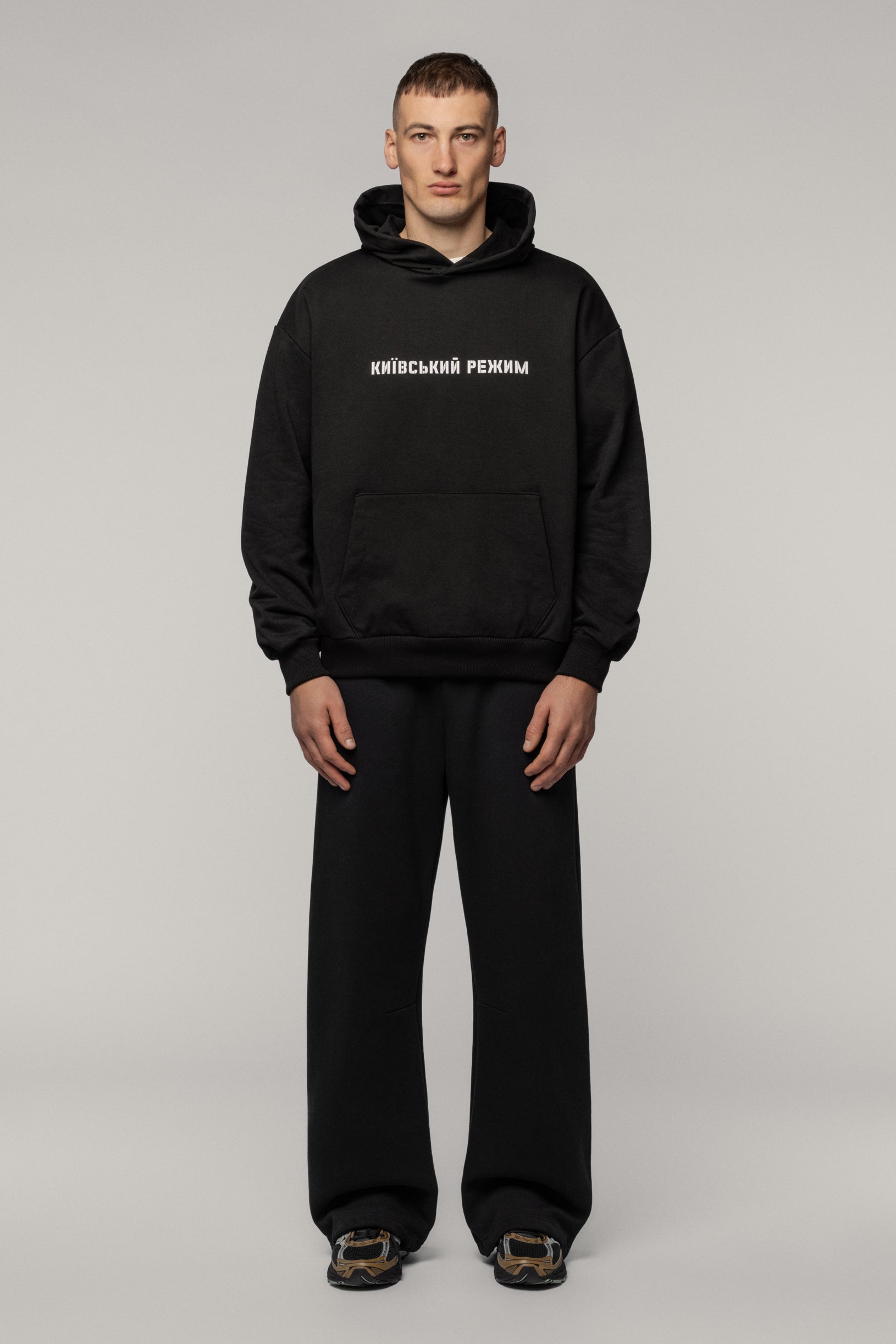 SNDCT x Vova Vorotniov "Kyiv Regime" Hoodie Black