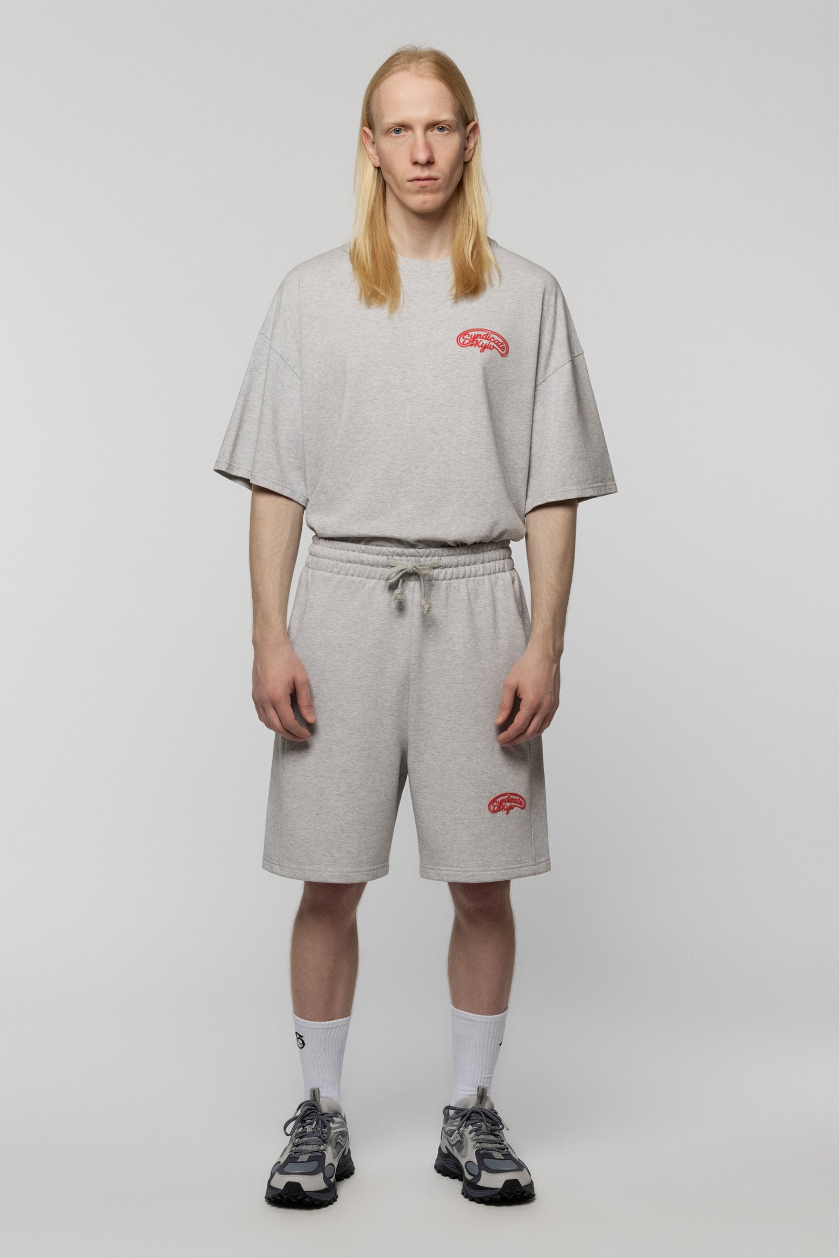 Шорти Світло-сірі Меланж