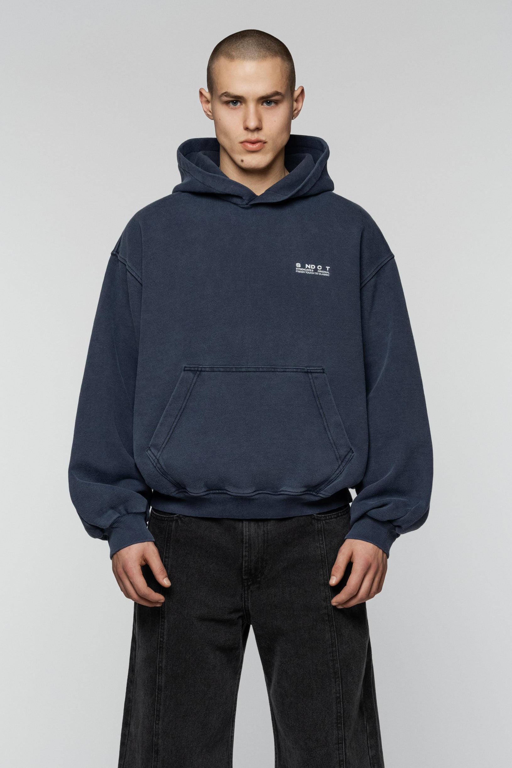 Boiled Hoodie Navy