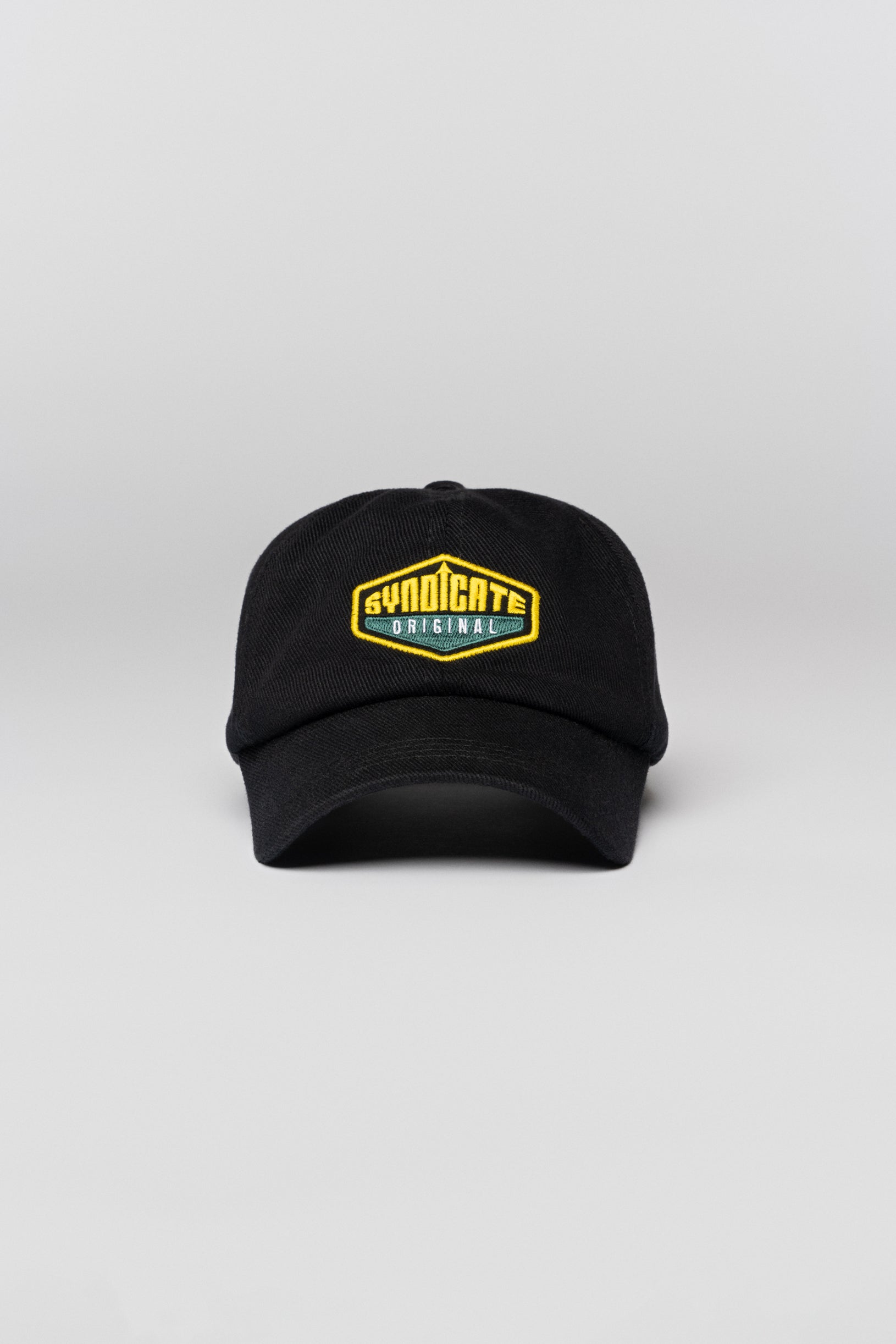 Кепка чорна Syndicate 6-панельна з вишивкою Original