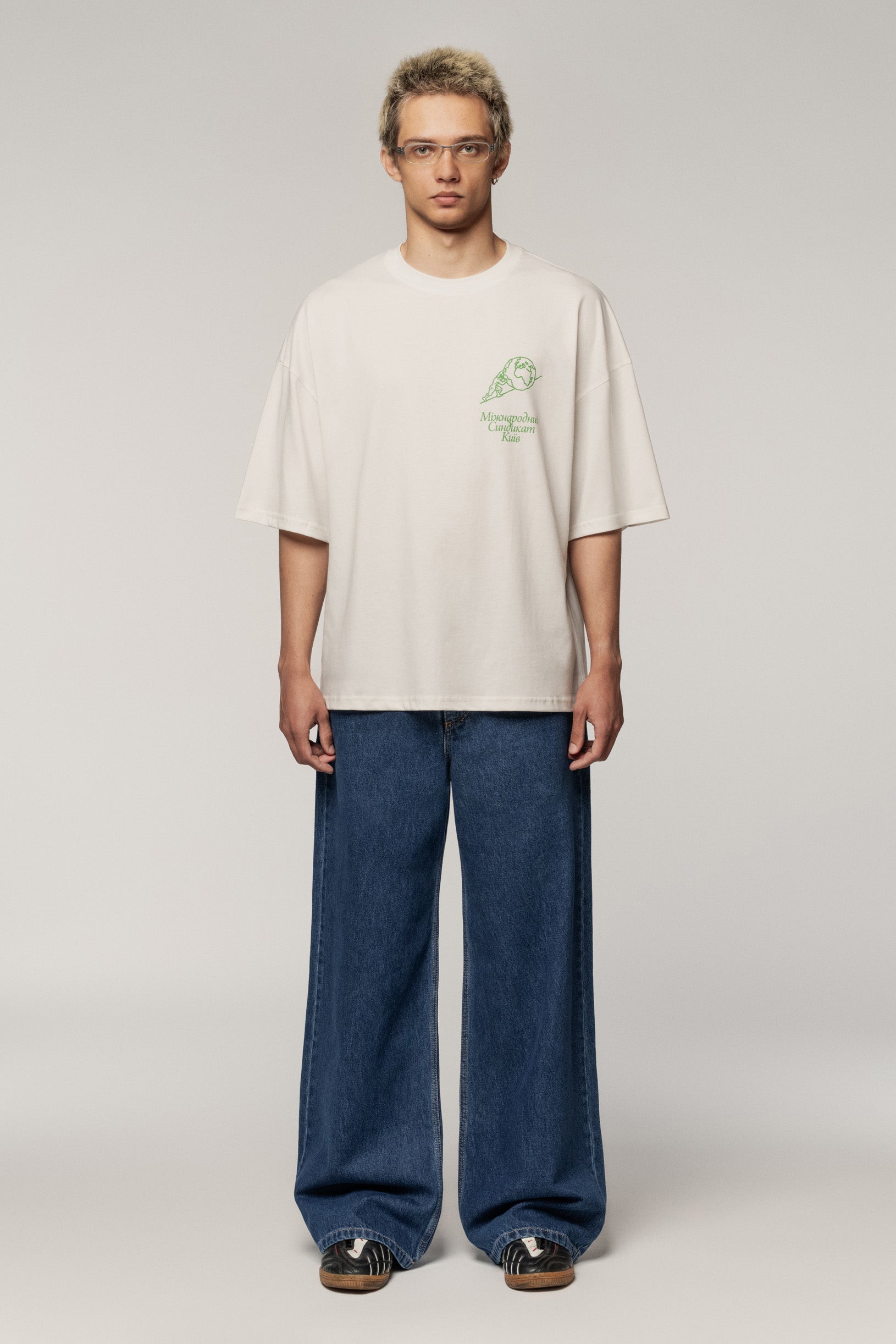 Sndct x Derega International T-shirt Ivory