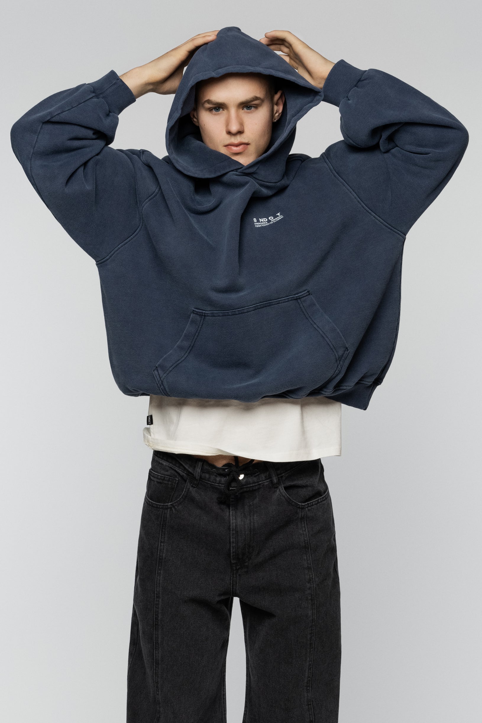 Boiled Hoodie Navy