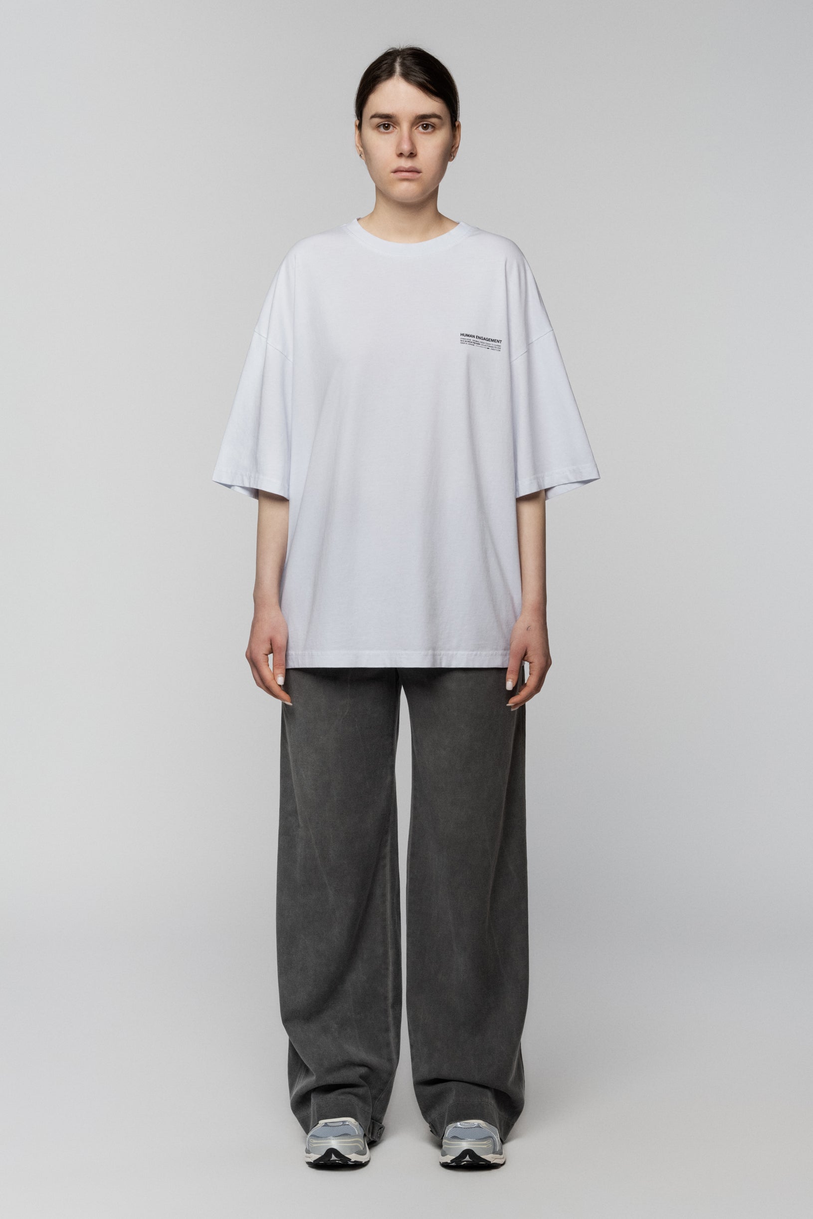 Glow in the dark Oversized T-shirt White